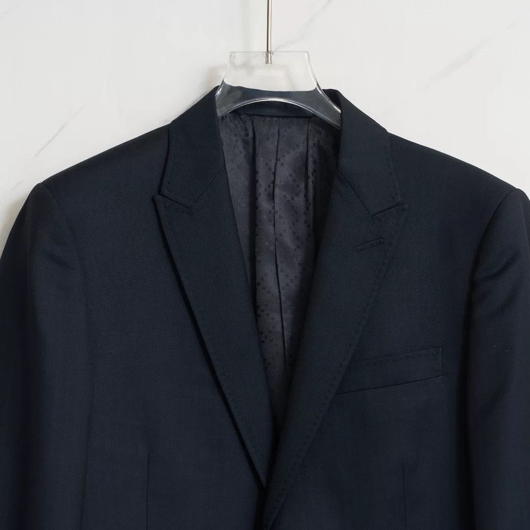 Gucci Gucci Men's Navy Stripe Suit Size US M / EU 48-50 / 2 - 3 Thumbnail