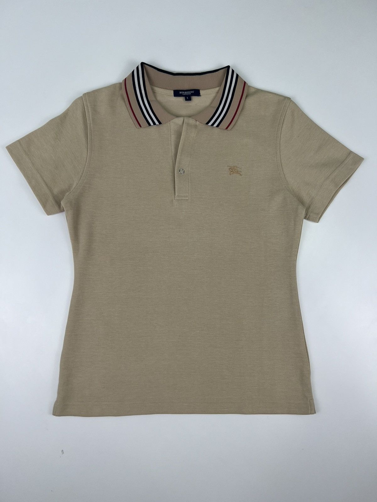 Burberry Burberry London Women Polo Tee Size L / US 10 / IT 46 - 1 Thumbnail