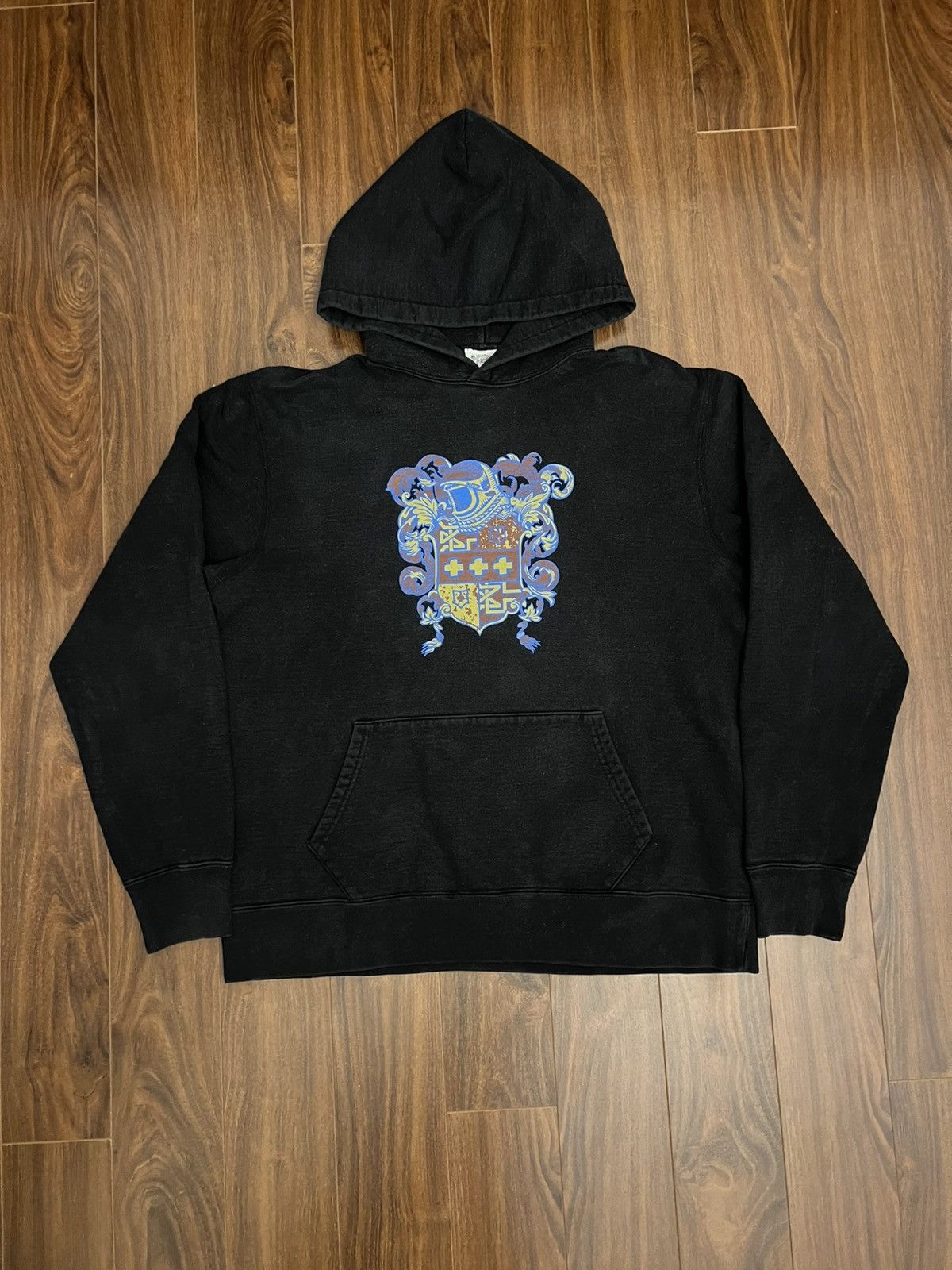 Billionaire Boys Club Vintage OG BBC Crest Logo Graphic Hoodie Size US L / EU 52-54 / 3 - 1 Thumbnail
