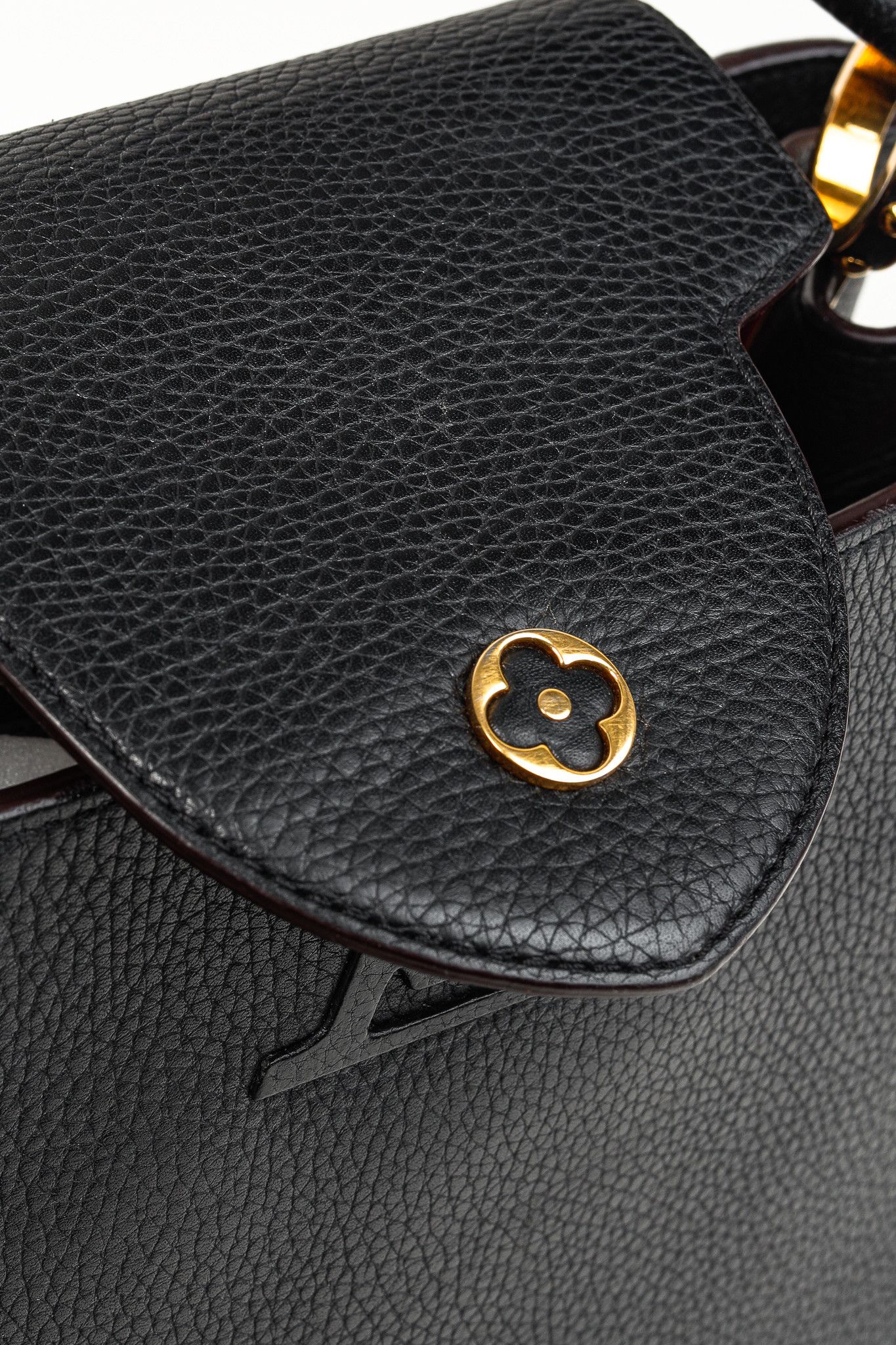 Louis Vuitton Louis Vuitton Capucines MM Taurillon Leather Satchel Size ONE SIZE - 4 Thumbnail