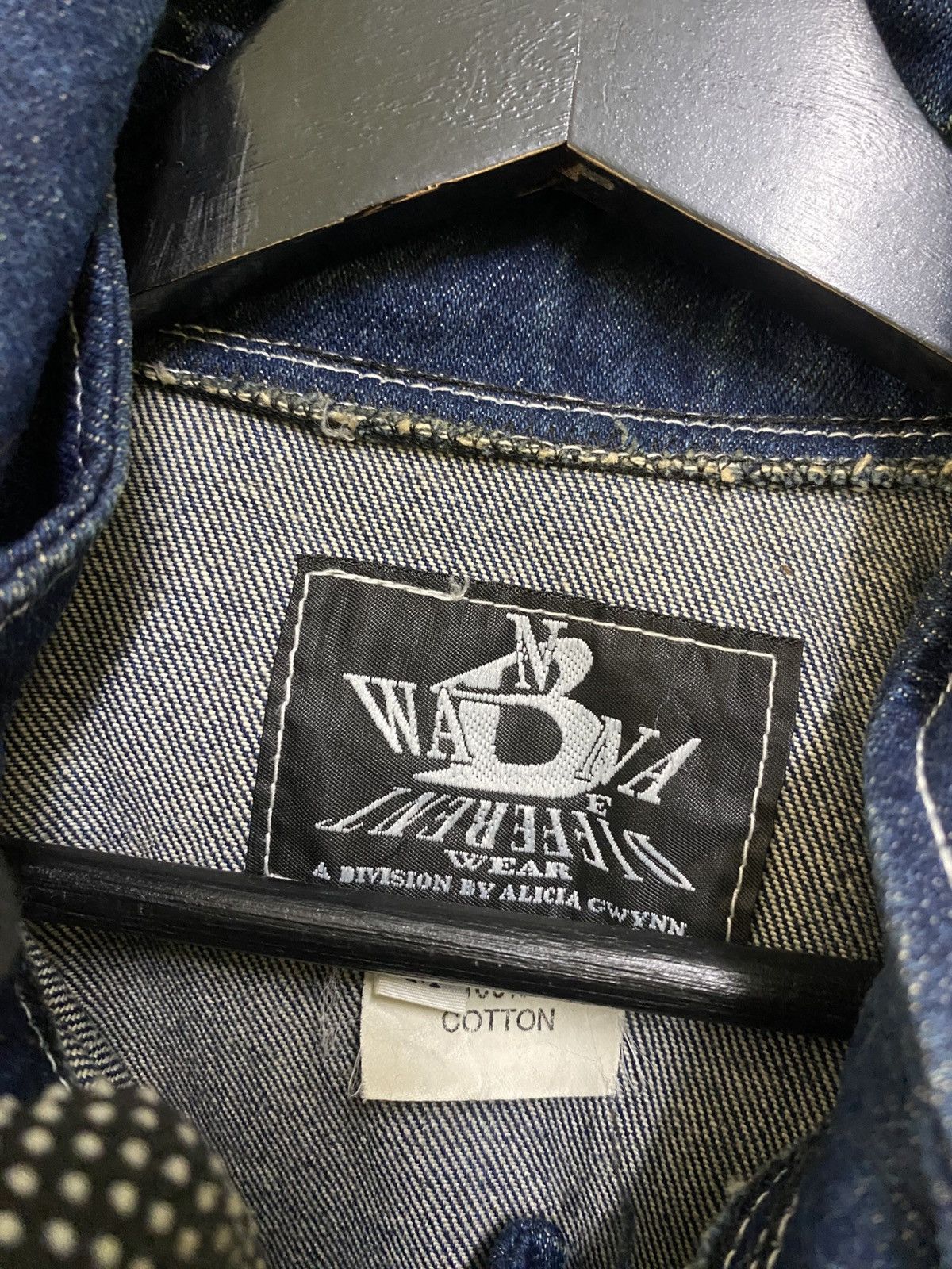 Other Vintage WADNA WEAR Denim Utility Jacket by Alicia Gwynn Size US M / EU 48-50 / 2 - 7 Thumbnail