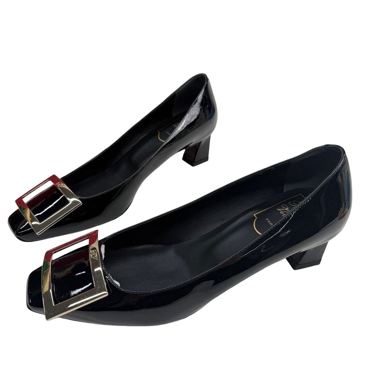 Roger Vivier Roger Vivier Trompette Patent Pumps Size 36.5 Size US 6.5 / IT 36.5 - 1 Thumbnail