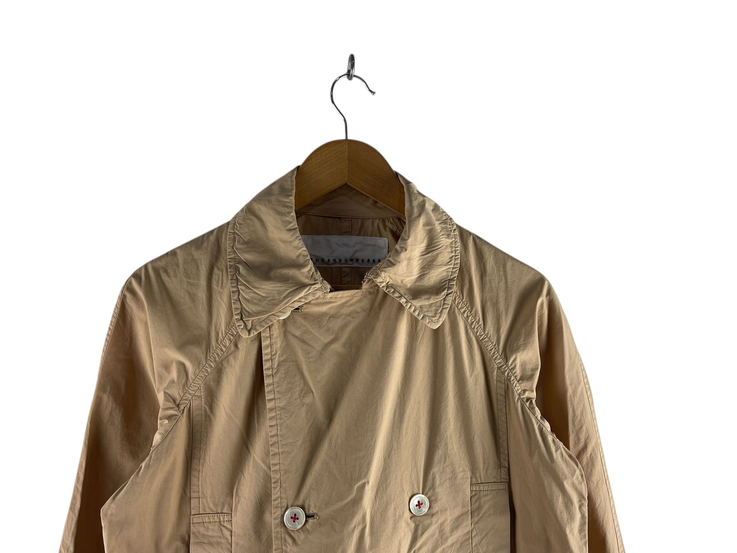 Issey Miyake Sunao Kuwahara Archive Double-Breasted Coat Avant-Garde Size US M / EU 48-50 / 2 - 9 Thumbnail