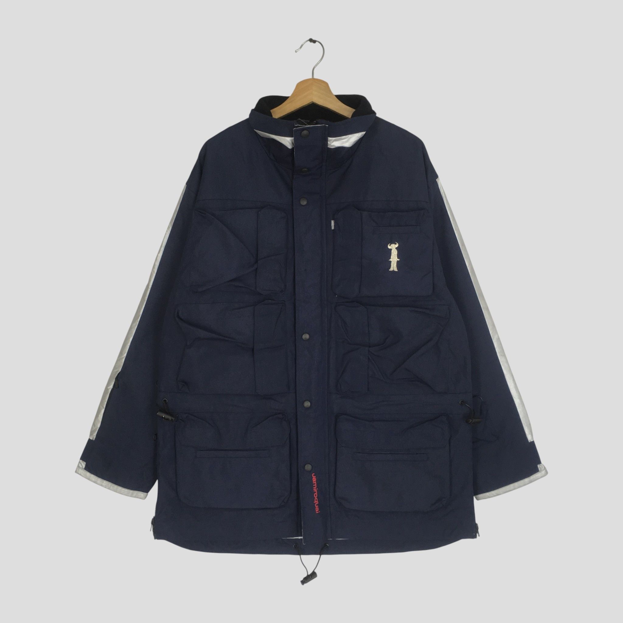 Levi's Vintage 90s Levis Silver Tab X Jamiroquai Tactical Pocket Size US M / EU 48-50 / 2 - 2 Thumbnail