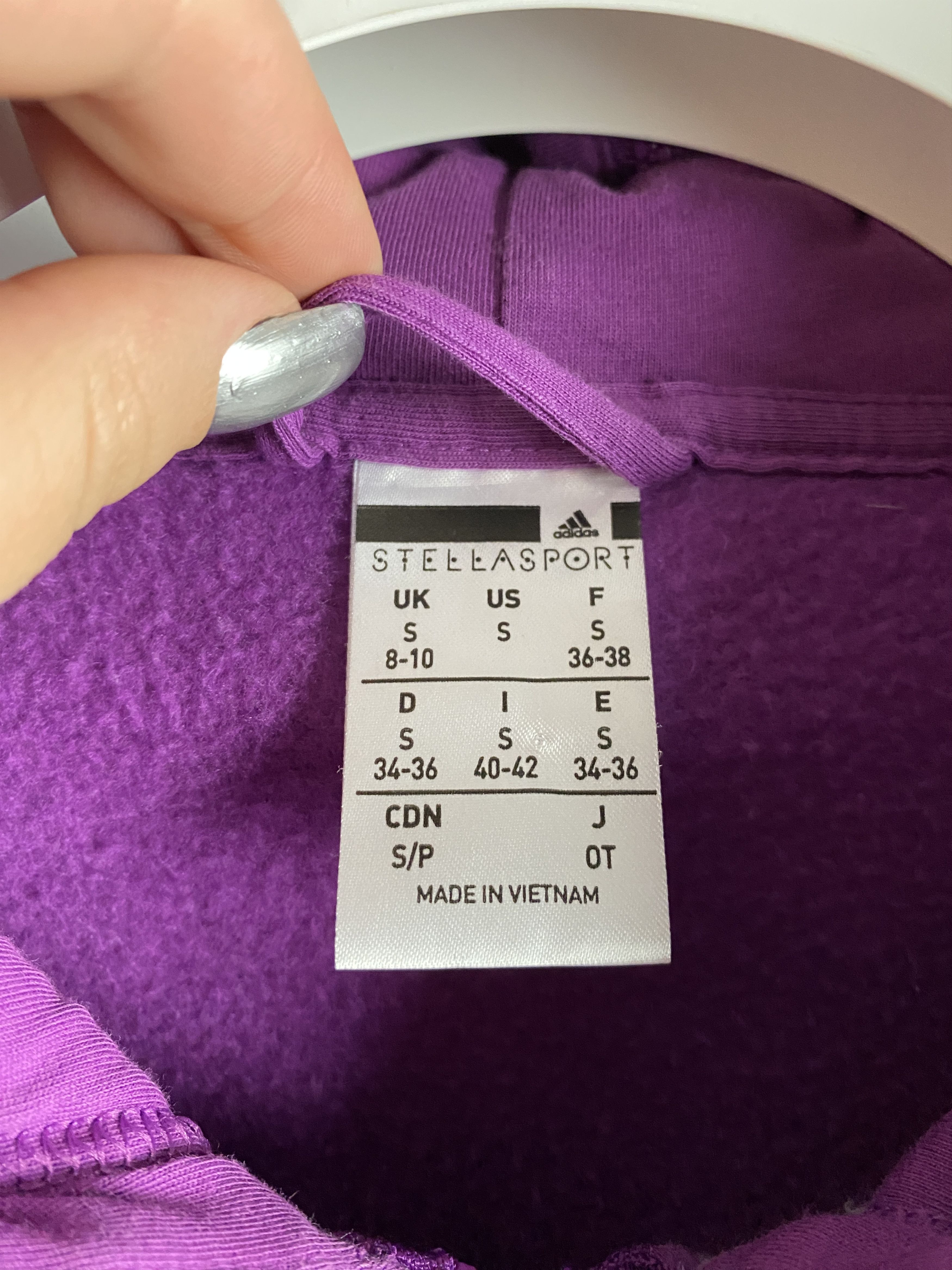 Adidas × Stella McCartney Adidas x Stella McCartney zip-up hoodie sport casual Size S / US 4 / IT 40 - 4 Thumbnail