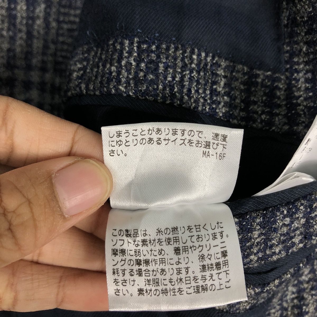 Japanese Brand 🔥Vintage Wool Jacket Mackintosh Philosophy Tartan Design Size US M / EU 48-50 / 2 - 22 Thumbnail