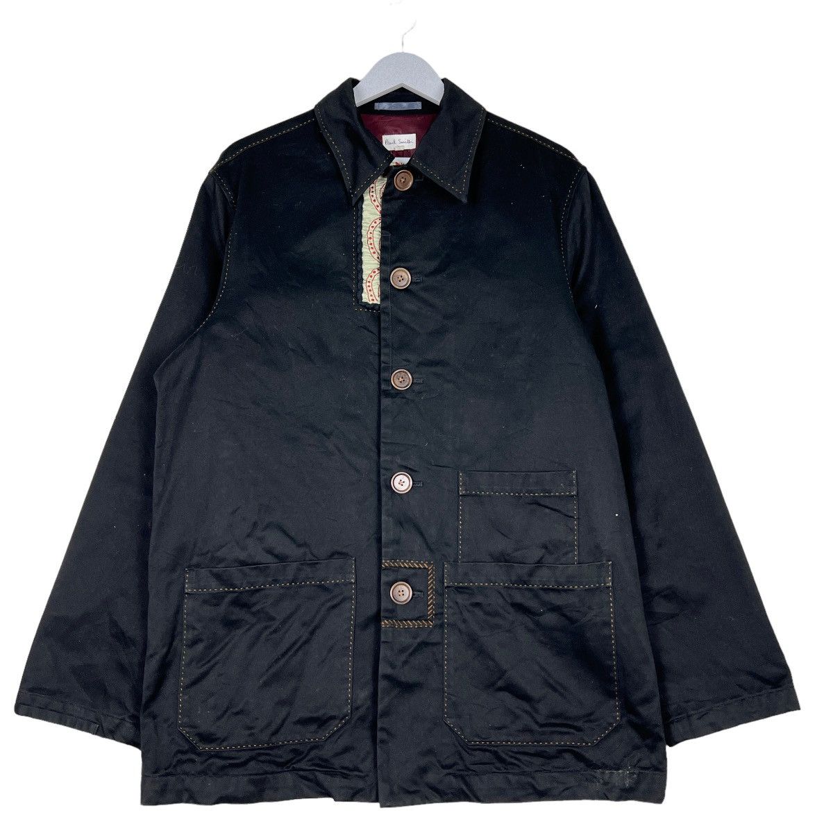 Paul Smith 🔥 PAUL SMITH PAISLEY COAT JACKET MADE IN JAPAN Size US L / EU 52-54 / 3 - 1 Thumbnail