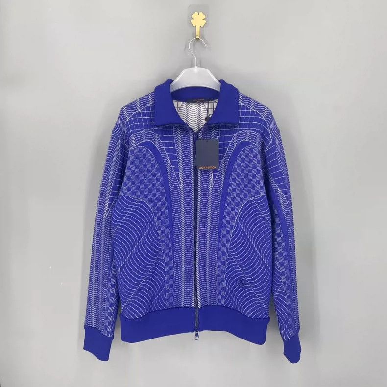 Louis Vuitton Louis Vuitton Long Sleeve Jacket with Striped Printed Zip Size US L / EU 52-54 / 3 - 1 Thumbnail