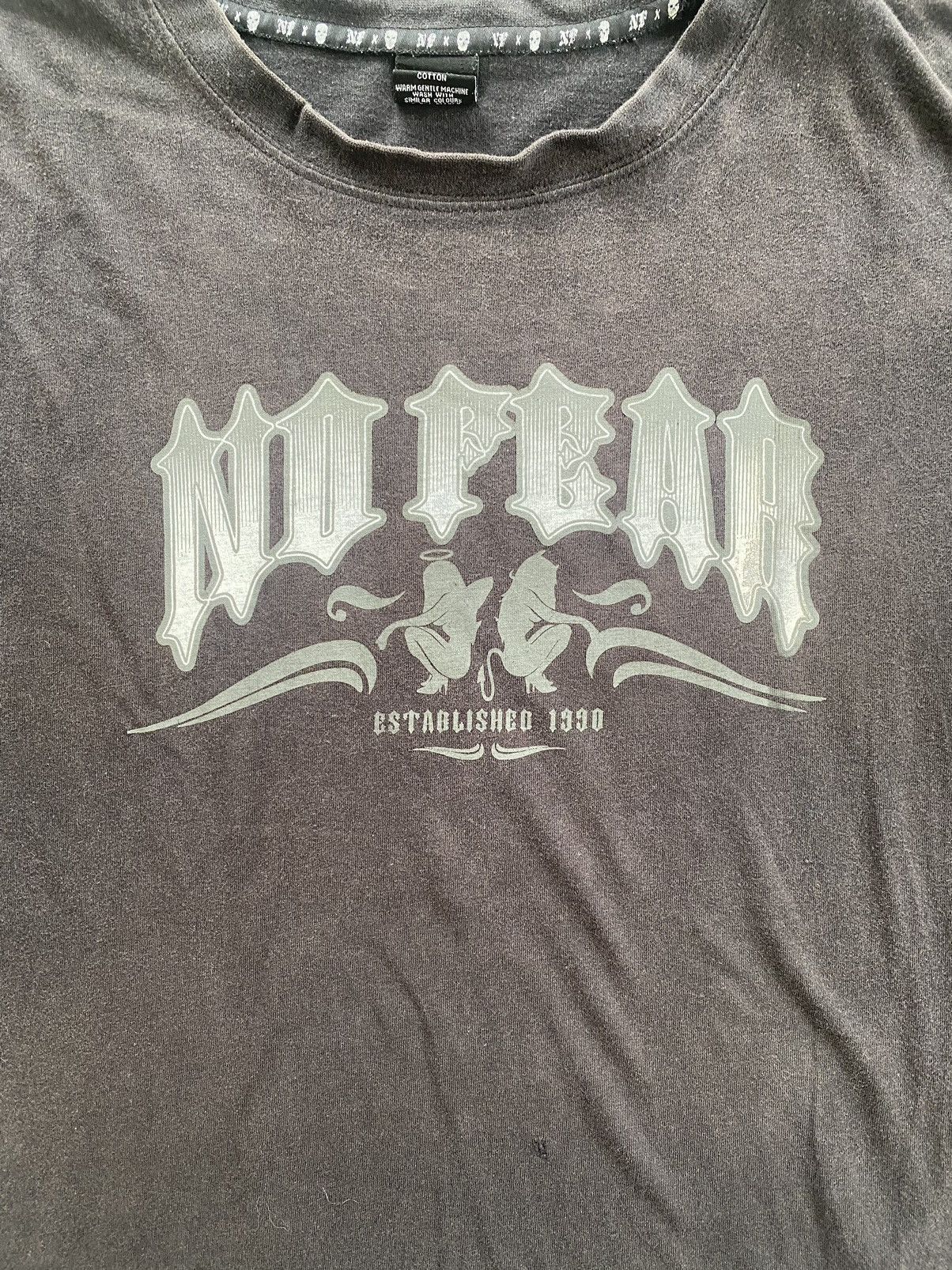 No Fear × Vintage VINTAGE NO FEAR TEE Size US XXL / EU 58 / 5 - 2 Thumbnail