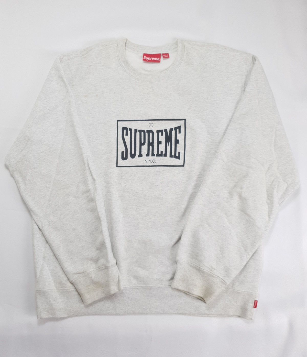 Supreme Supreme Warm Up “Everlast” Crewneck SS19 Size US XL / EU 56 / 4 - 1 Thumbnail