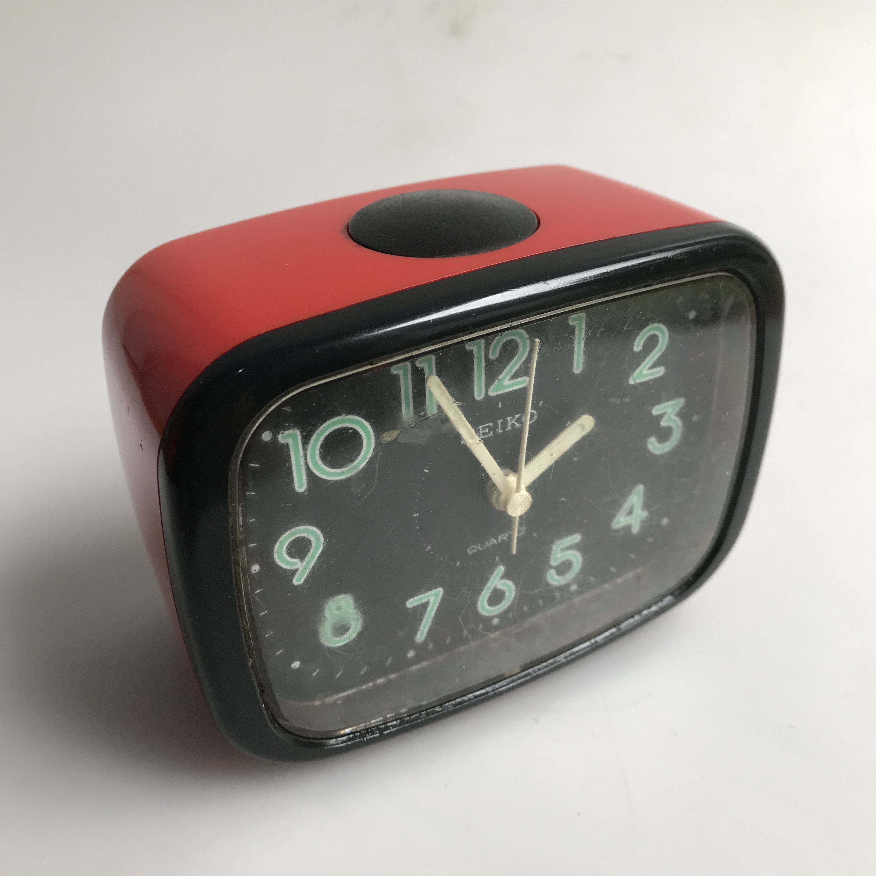Seiko Vintage table Clock Seiko japan alarm space age midcentury Size ONE SIZE - 8 Thumbnail