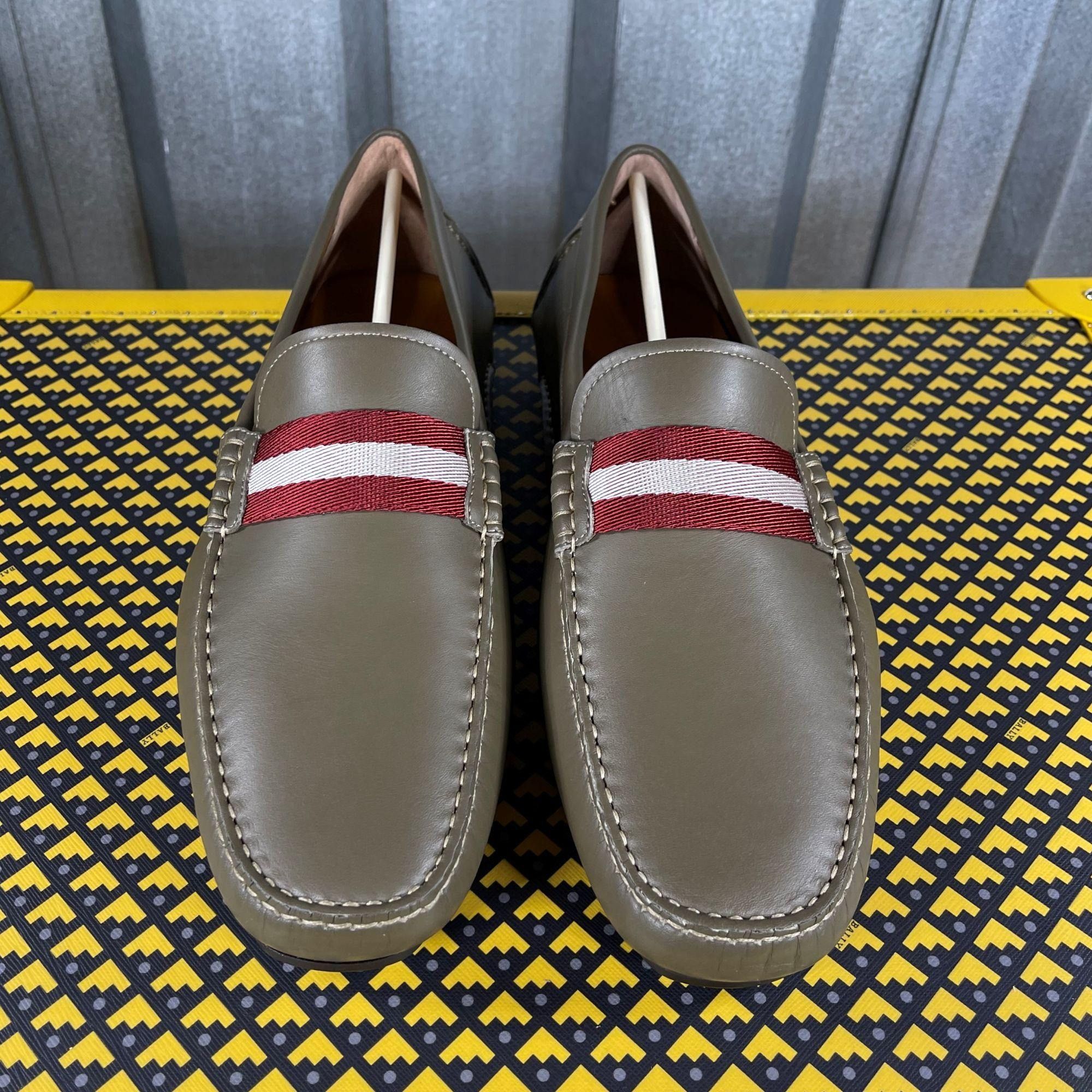 Bally Bally Waltec Caki Leather Drivers US 5.5 Size US 5.5 / EU 38 - 3 Thumbnail