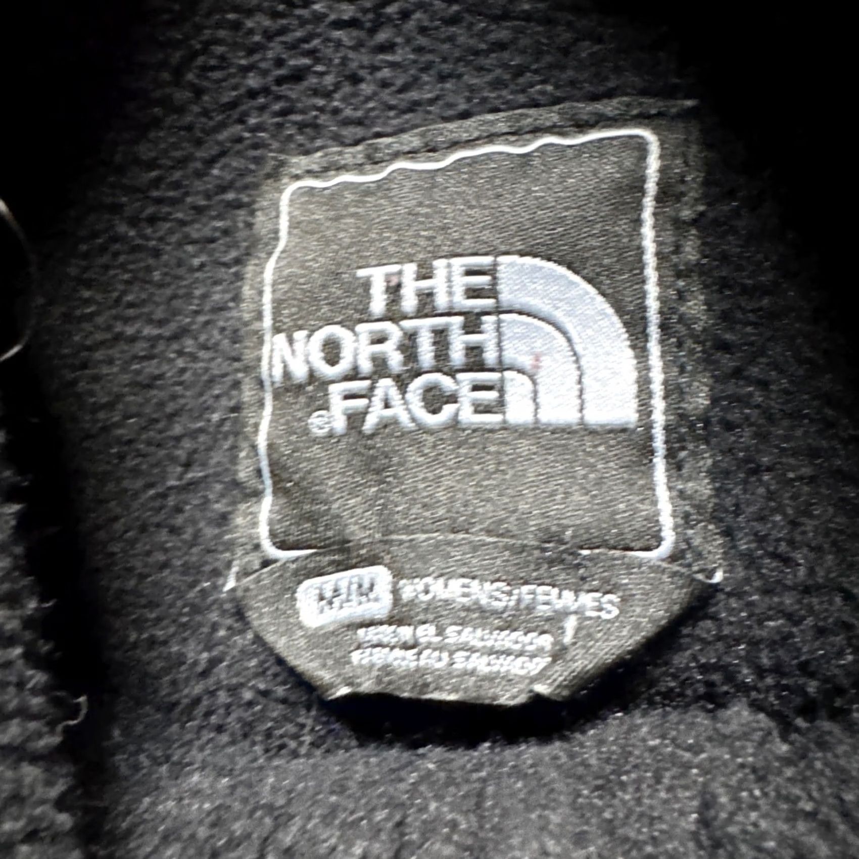 The North Face North Face Denali Jacket Women M Black Cotton Fleece Full-zip Worn Y2K Size M / US 6-8 / IT 42-44 - 3 Thumbnail
