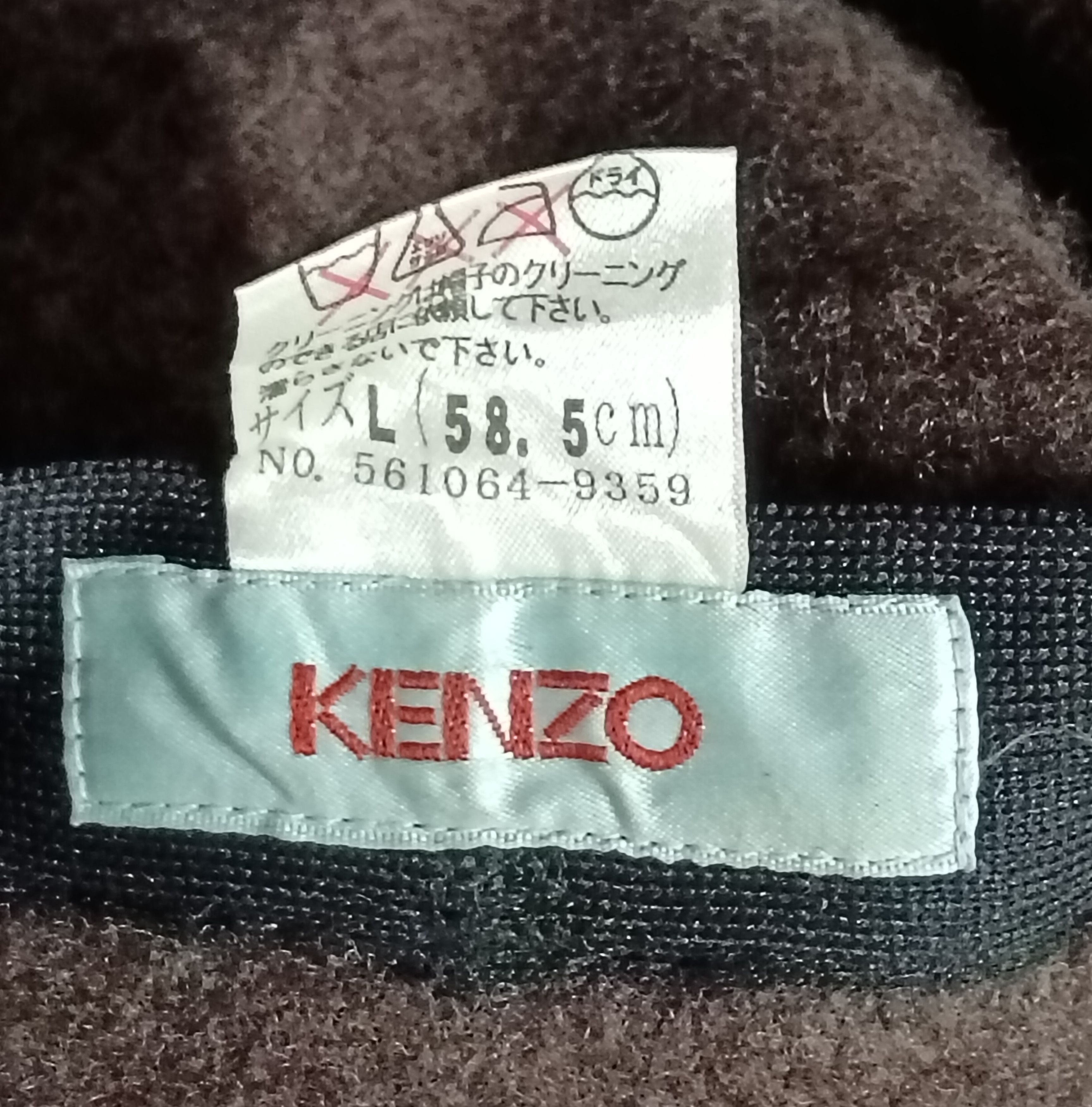 Japanese Brand × Kenzo × Vintage KENZO WOOL BUCKET HAT Size ONE SIZE - 3 Thumbnail