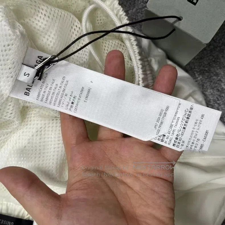 Balenciaga Balenciaga White Logo Mid-Rise. Size US 26 / EU 42 - 2 Thumbnail