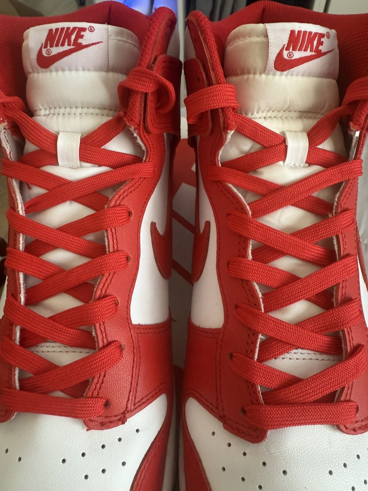 Nike Nike Dunk High University Red Size US 12 / EU 45 - 11 Thumbnail