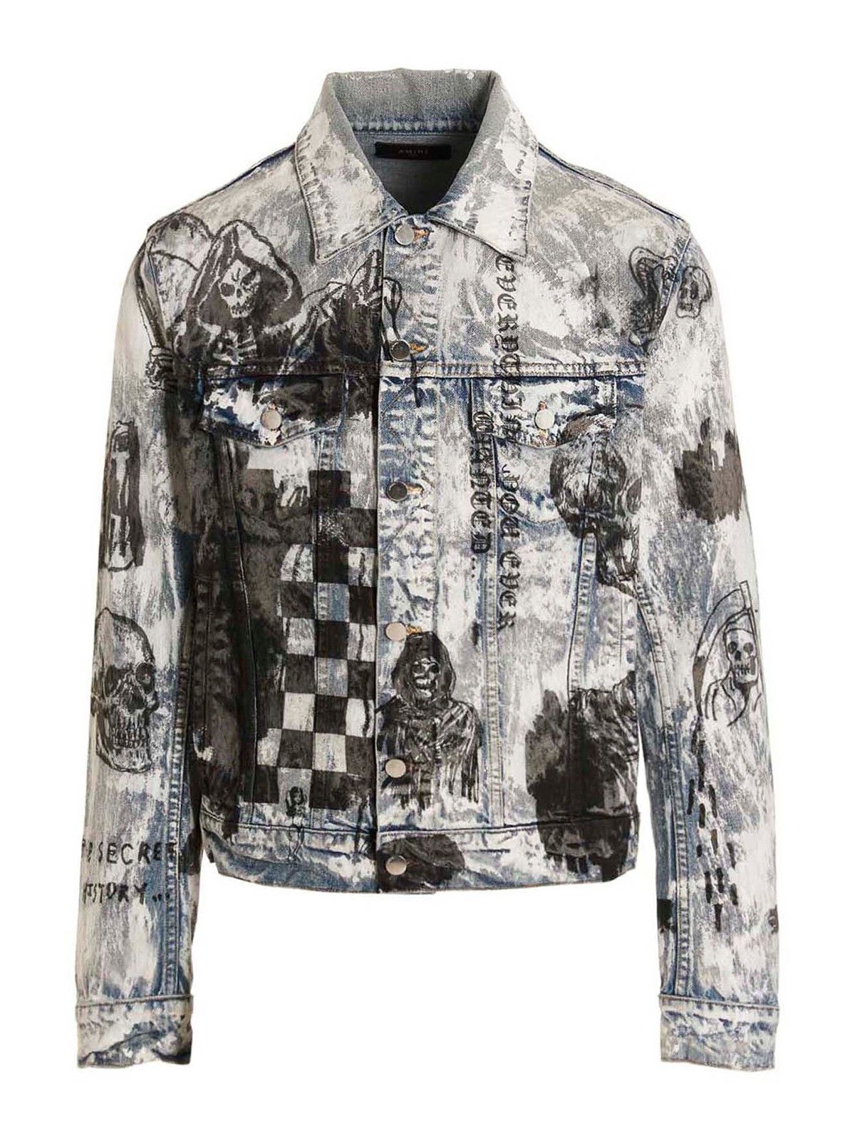 o1w1db10125 Wesland Denim Jacket in Multicolor