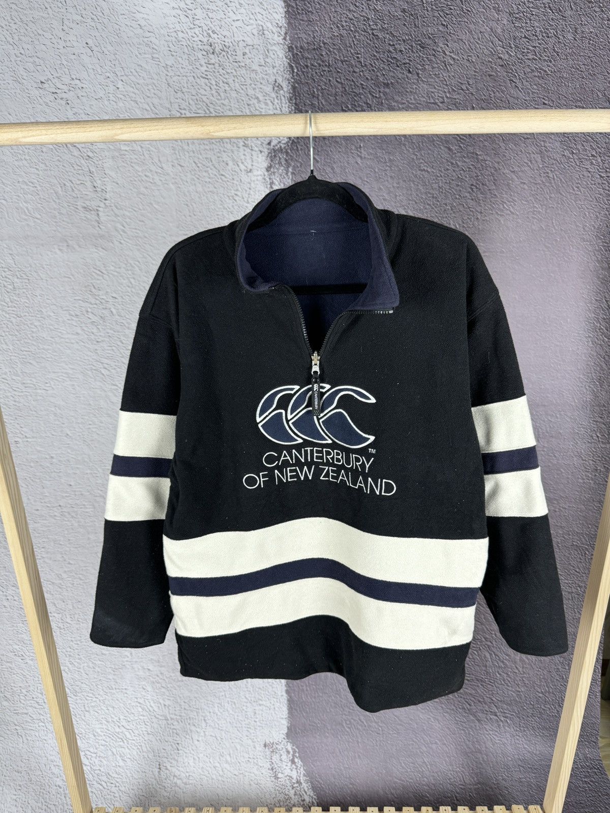 Canterbury of New Zealand Vintage Canterbury of New Zealand CCC Fleece Sweater Reversi Size US M / EU 48-50 / 2 - 1 Thumbnail