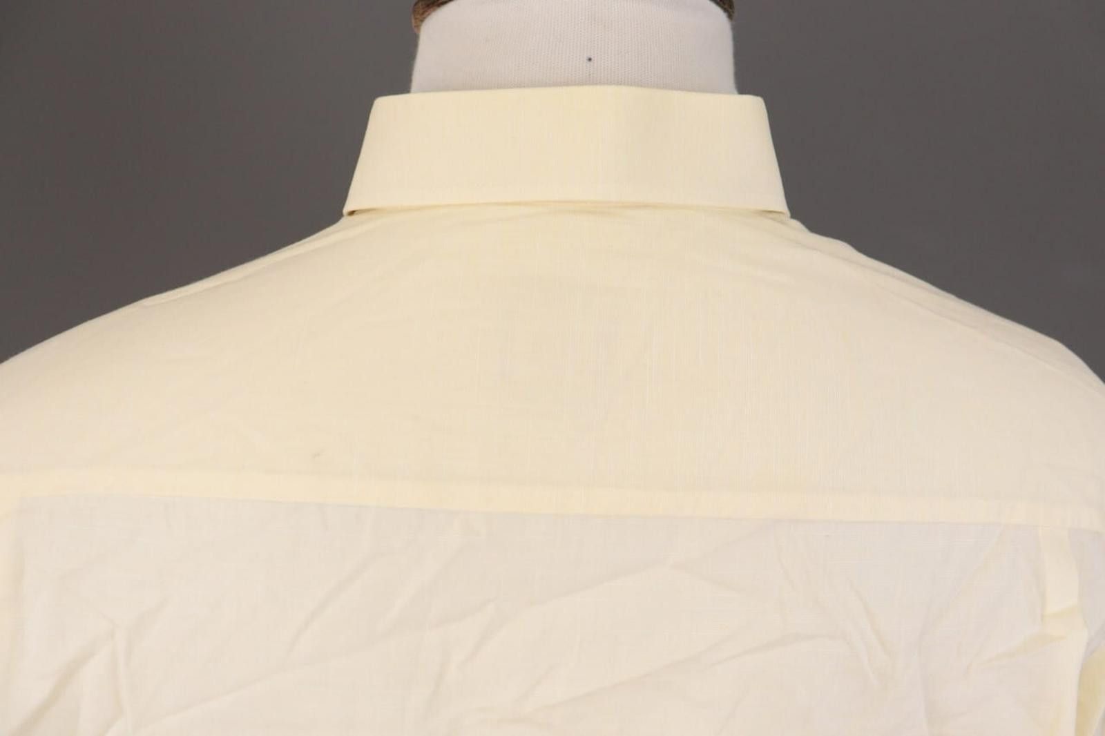 Eton Eton Vintage Yellow Long Sleeve Button Down Shirt Size US M / EU 48-50 / 2 - 12 Thumbnail