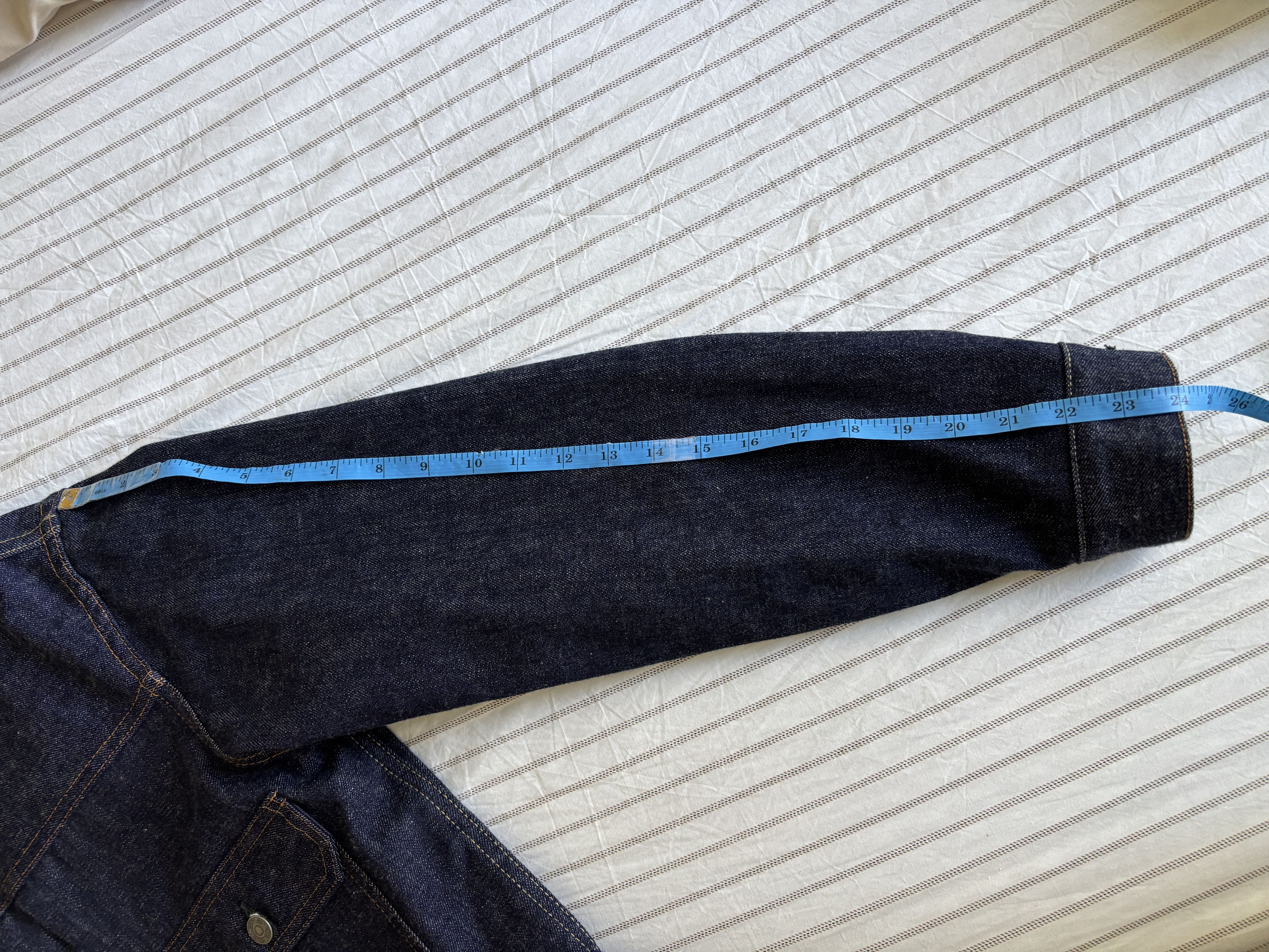 The Real McCoy's THE REAL McCOY'S LOT.001XXJ MJ25011 Denim Jacket - Size 40 Size US M / EU 48-50 / 2 - 9 Thumbnail