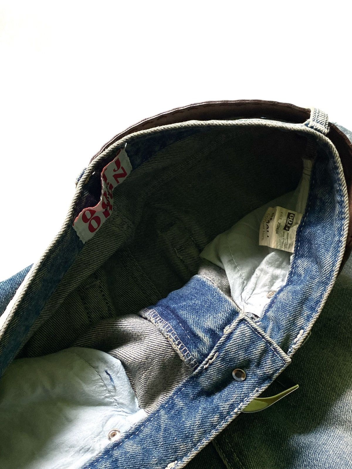 If Six Was Nine × JNCO × Vintage SICK💰 OOTJ Contrast Faded Baggy Jeans Size US 28 / EU 44 - 7 Thumbnail