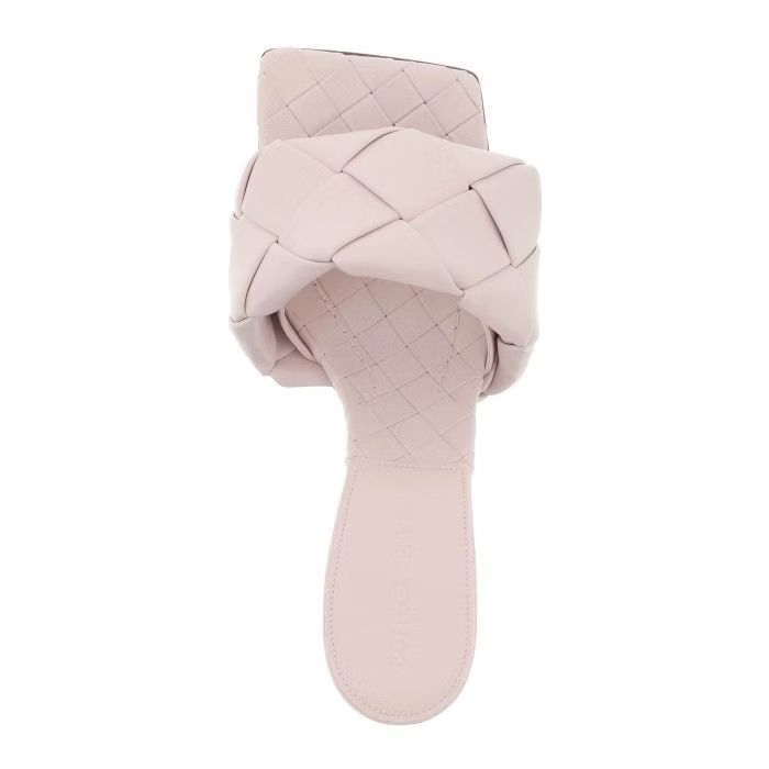 Bottega Veneta o1loc1c0824 608854 Lido Mules in Light Pink Size US 8 / IT 38 - 4 Thumbnail
