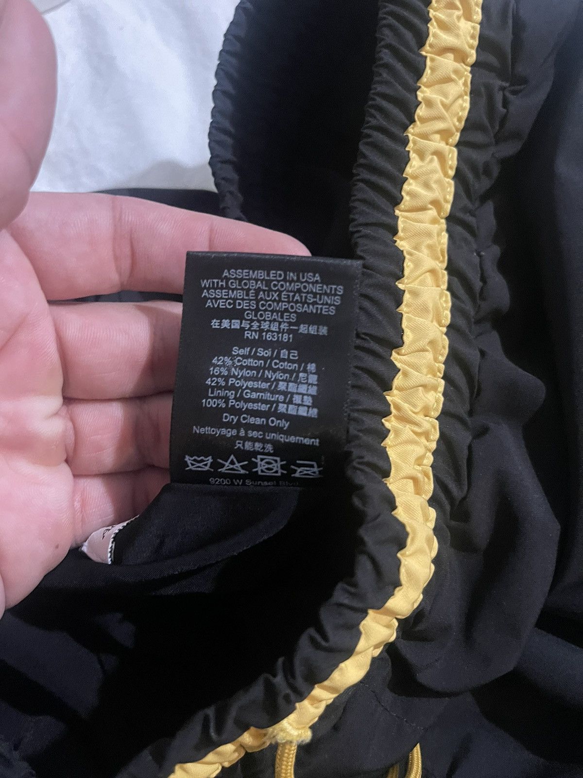 Rhude Rhude Black & White Track Pants Size US 42 / EU 58 - 10 Thumbnail