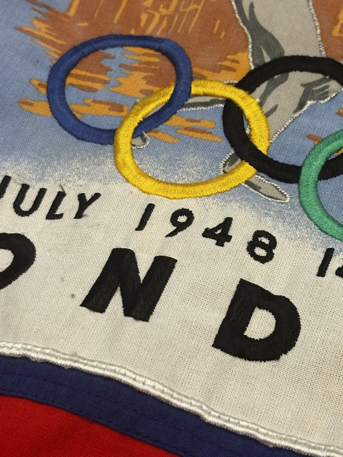 Adidas Vintage 80’s Adidas London Olympics Games 1908 Sweatshirt Size US L / EU 52-54 / 3 - 7 Thumbnail
