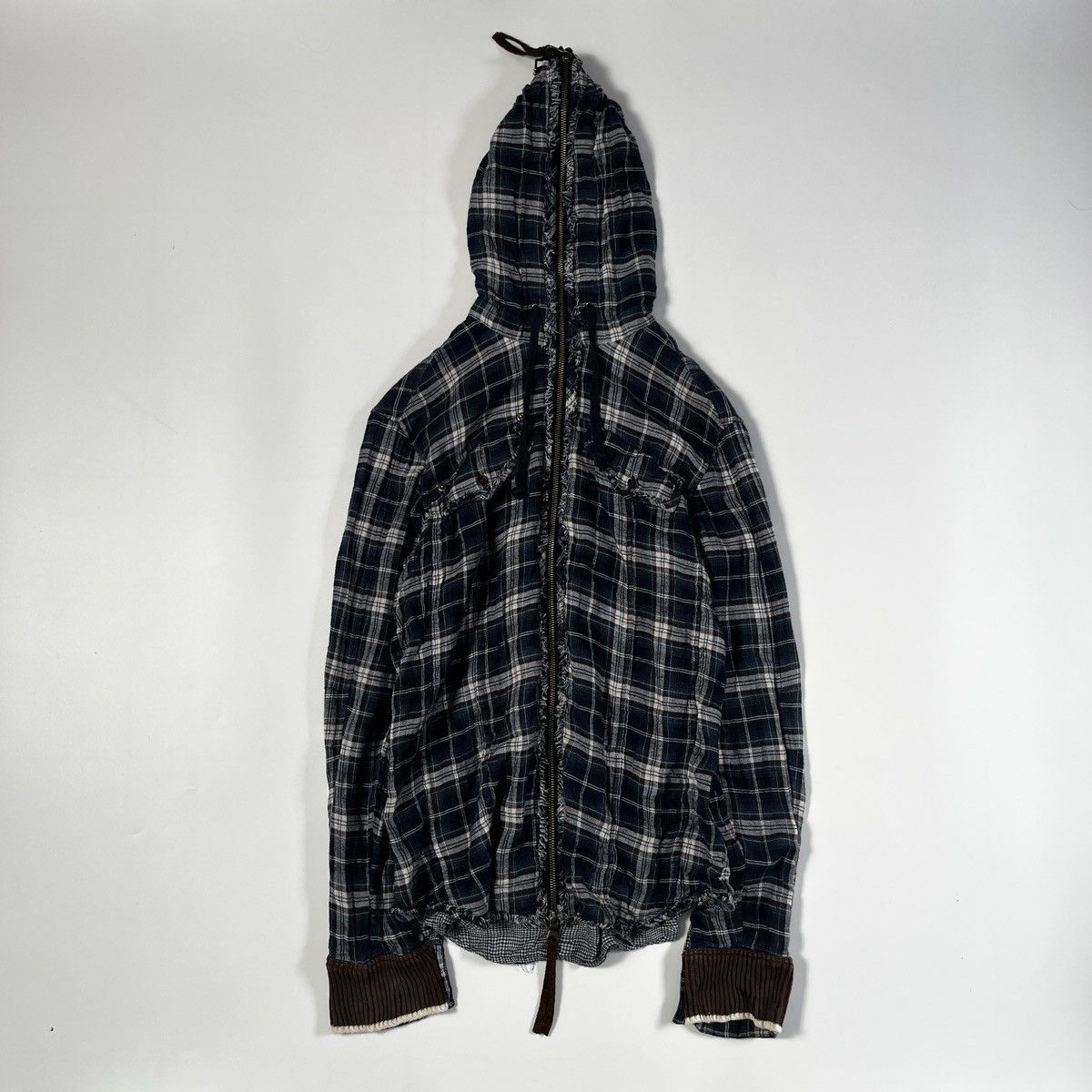 PPFM double zip-up Y2K hoodie