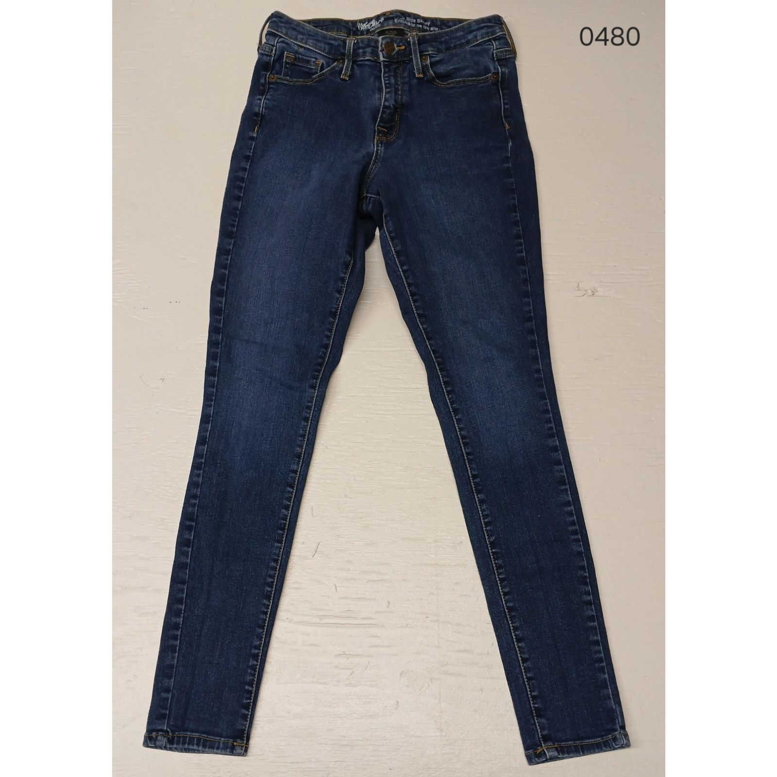 Mossimo Mossimo Denim High Rise Skinny (6R) Power Stretch Jeans Size 28" / US 6 / IT 42 - 1 Thumbnail