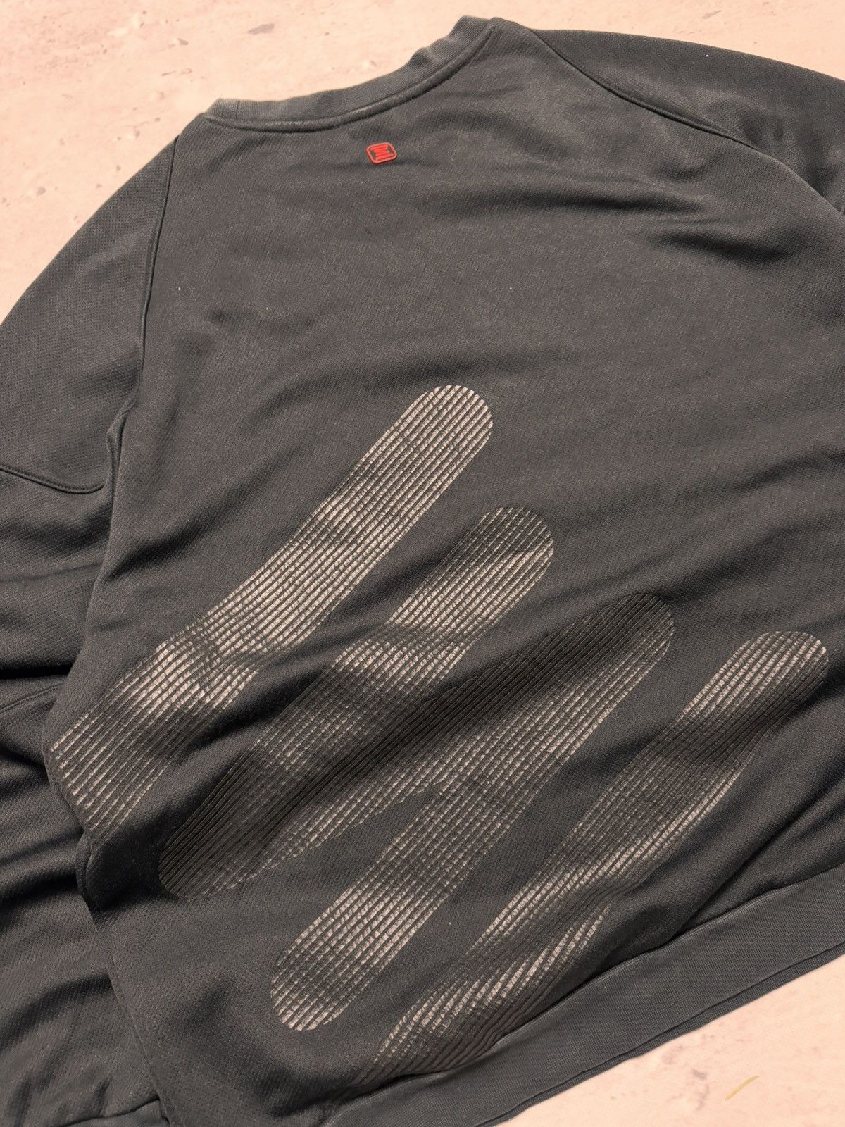 Nike × Vintage NIKE SHOX VINTAGE CENTER LOGO OVERSIZE BOXY SWEATSHIRT Size US XL / EU 56 / 4 - 4 Thumbnail