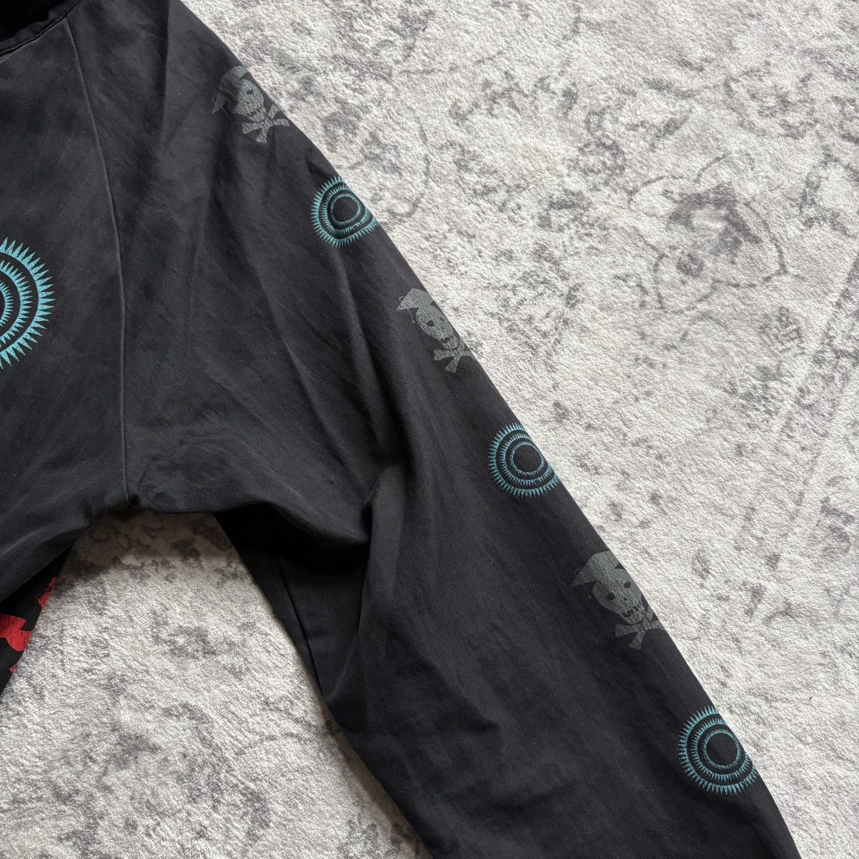 Undercover Undercover AW03 Arabic Skull Graphic Jacket Black | Size M Size US M / EU 48-50 / 2 - 8 Thumbnail