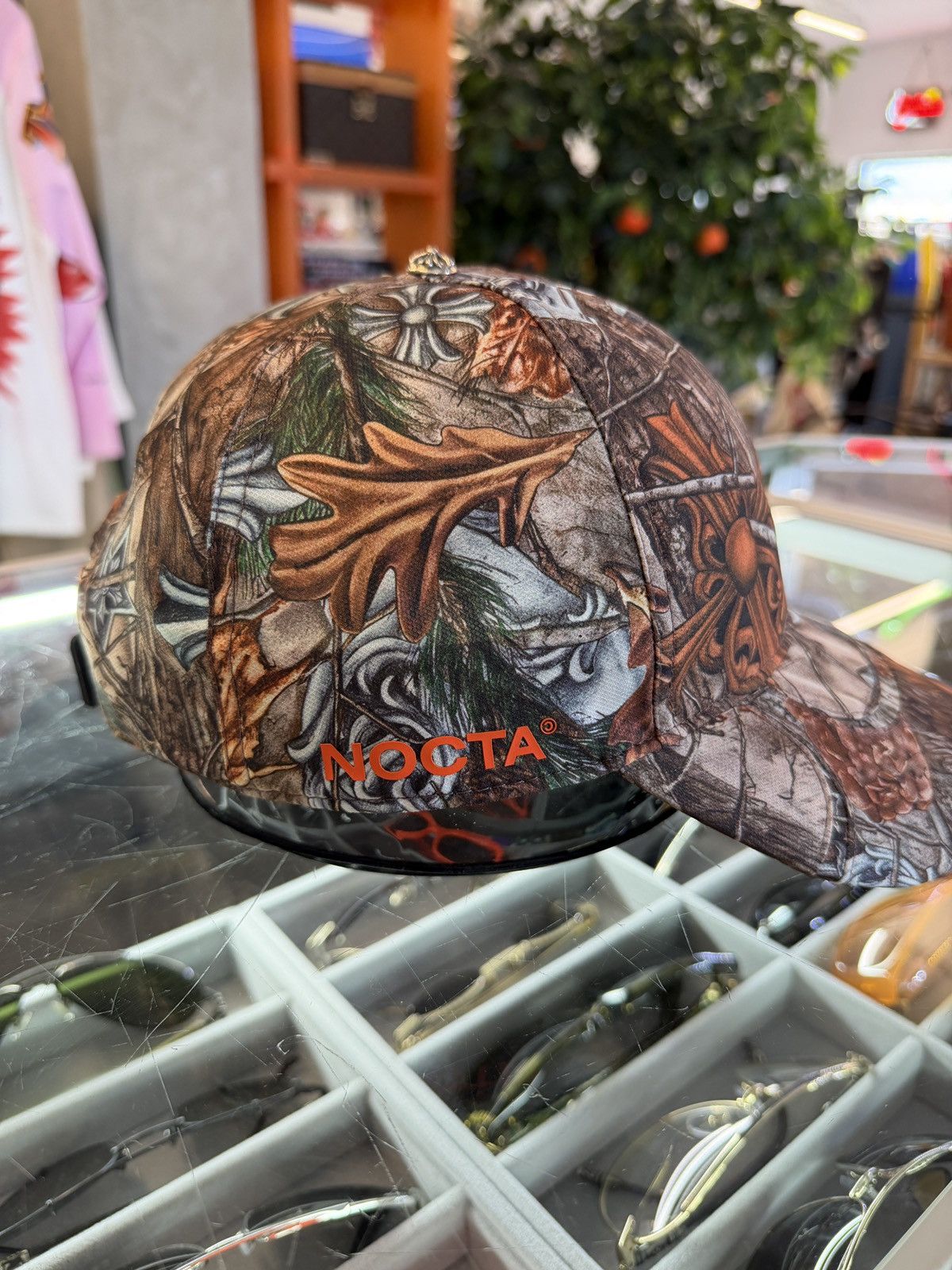 Chrome Hearts × NOCTA × Nike Chrome Hearts Nocta Nike Baseball Hat (M/L) Real Tree Camo Size ONE SIZE - 7 Thumbnail