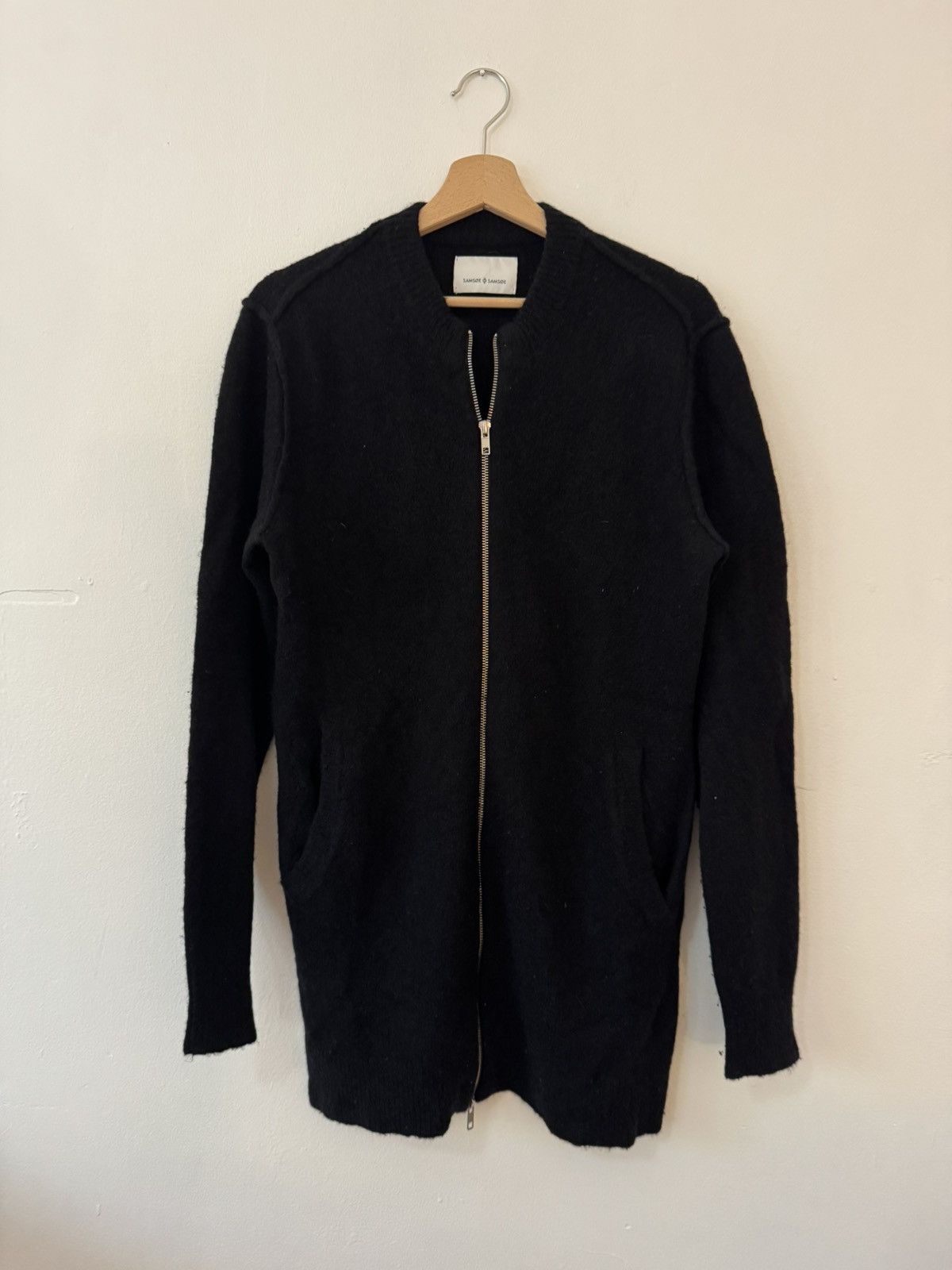 Samsoe Samsoe Samsøe Samsøe black zip sweater Size US M / EU 48-50 / 2 - 1 Thumbnail