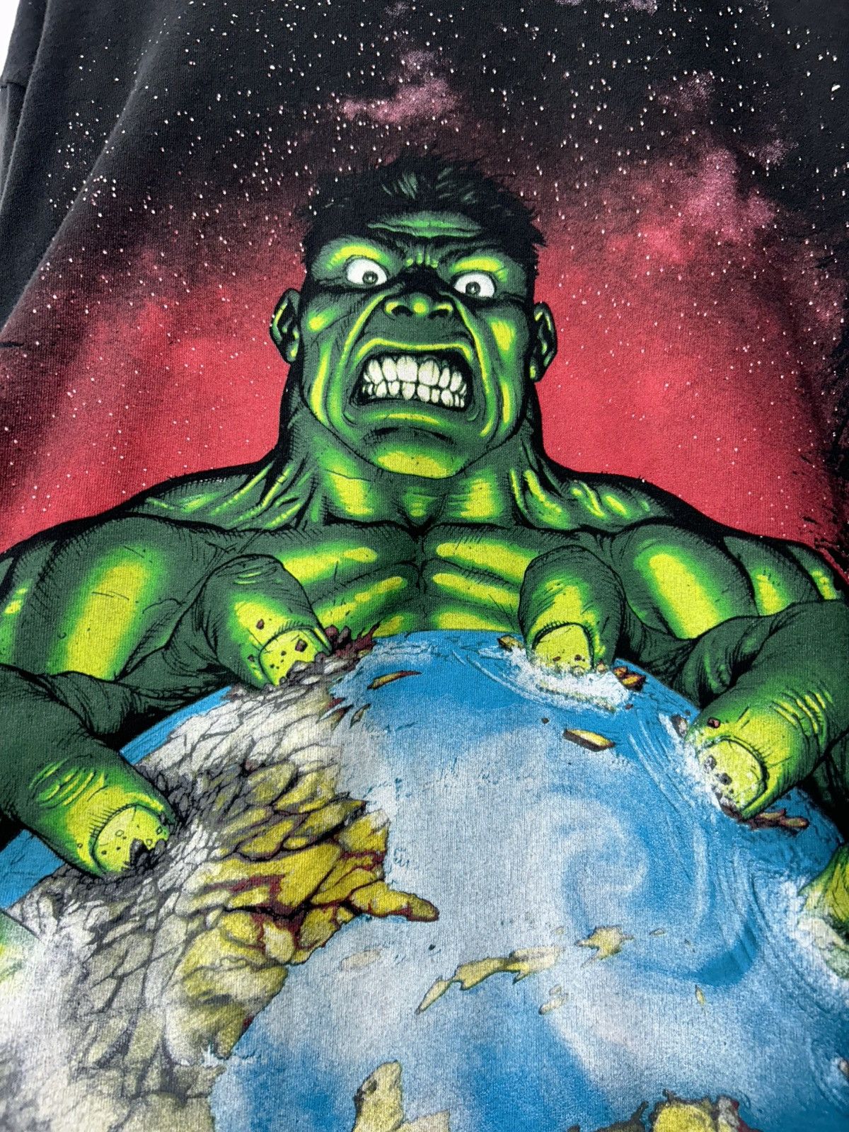 Marvel Comics × Vintage 2000s Hulk Earth Eater Marvel Mad Engine Size US XL / EU 56 / 4 - 2 Thumbnail
