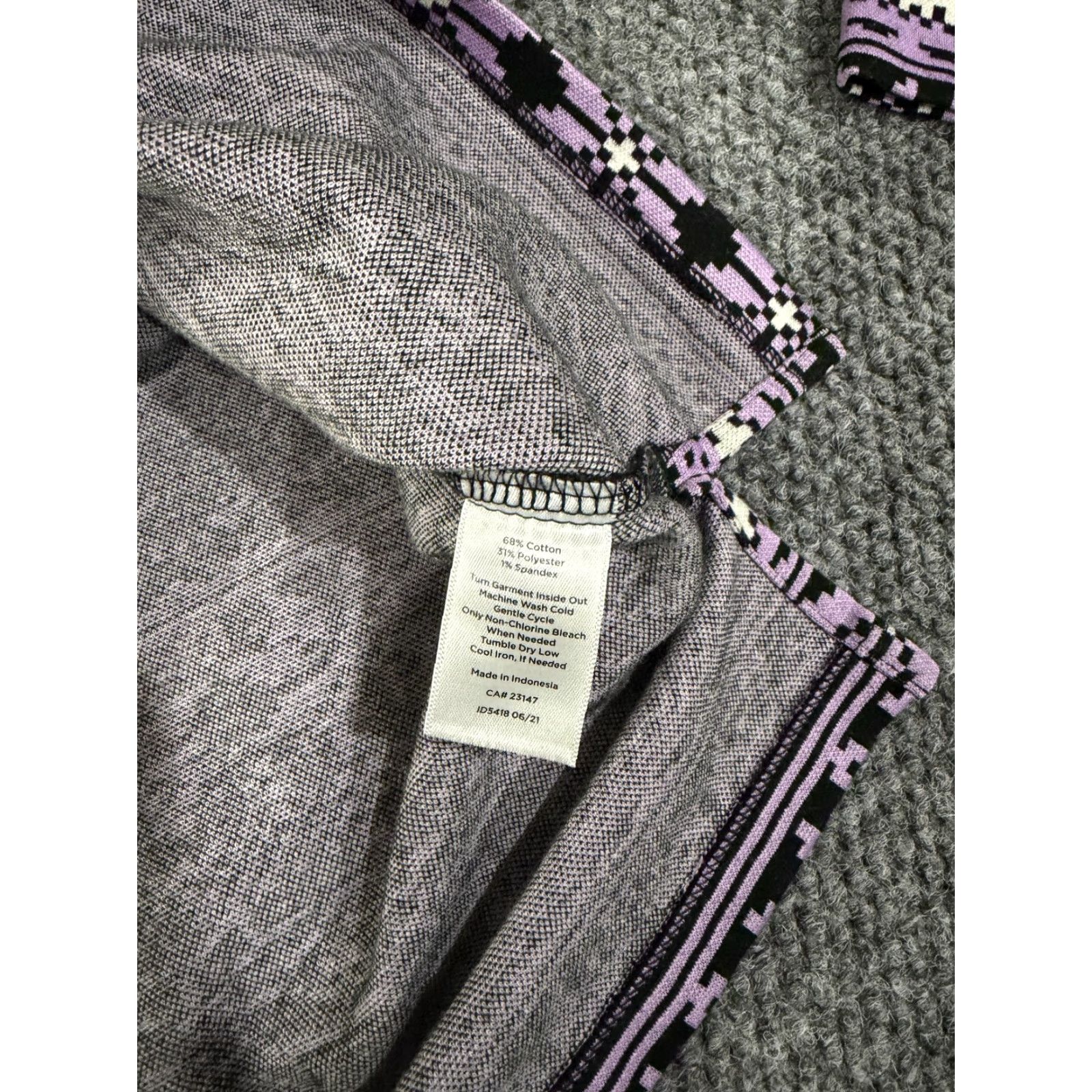 Talbots Talbots Sweater Tunic Womens M Black Pink Fair Isle Ski Collared Knit Casual Holiday Snowflake Pattern Womens Medium Tunic Knit Pullover Size M / US 6-8 / IT 42-44 - 5 Thumbnail