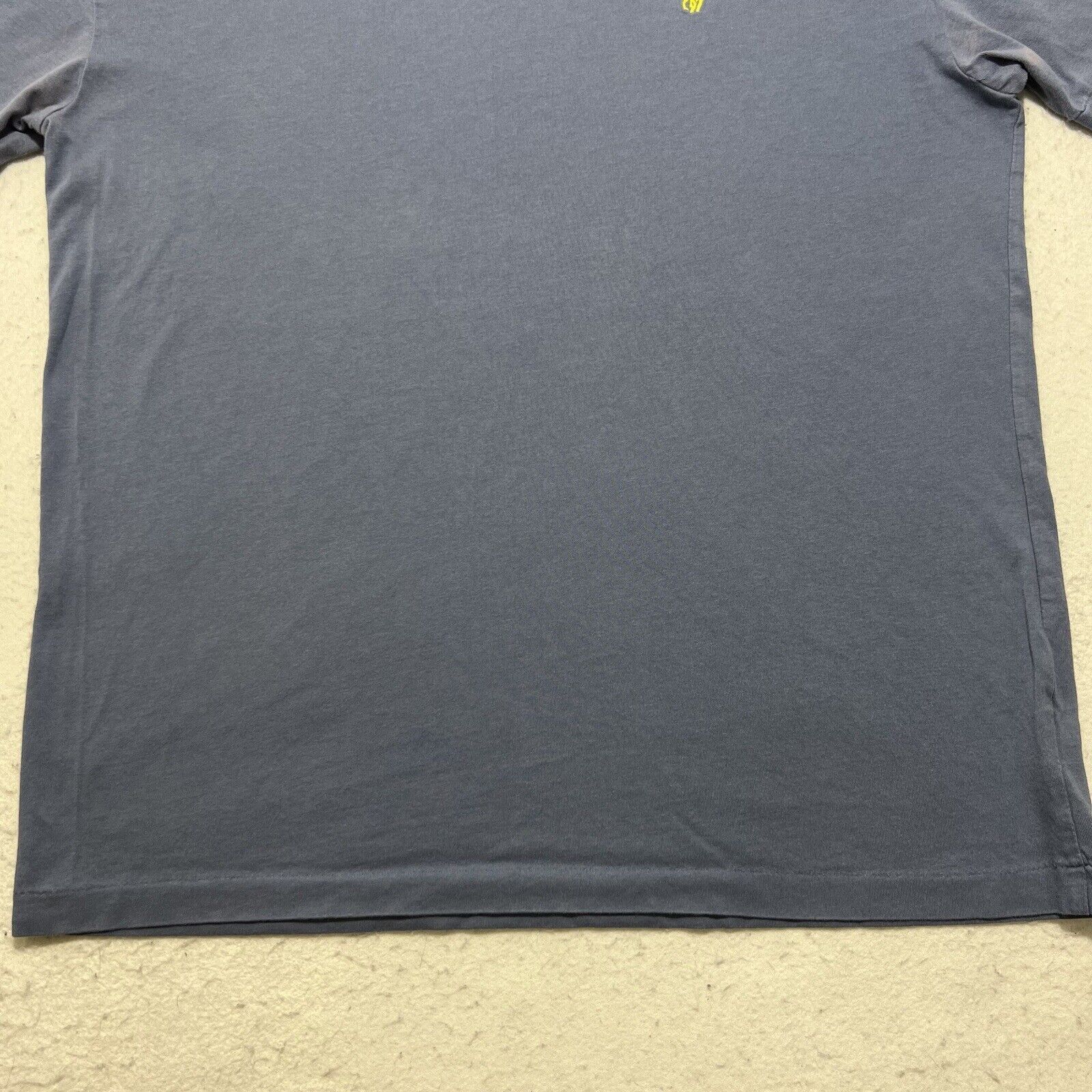 Polo Ralph Lauren Polo Ralph Lauren V Neck Blue T Shirt Yellow Pony Logo Size US M / EU 48-50 / 2 - 6 Thumbnail