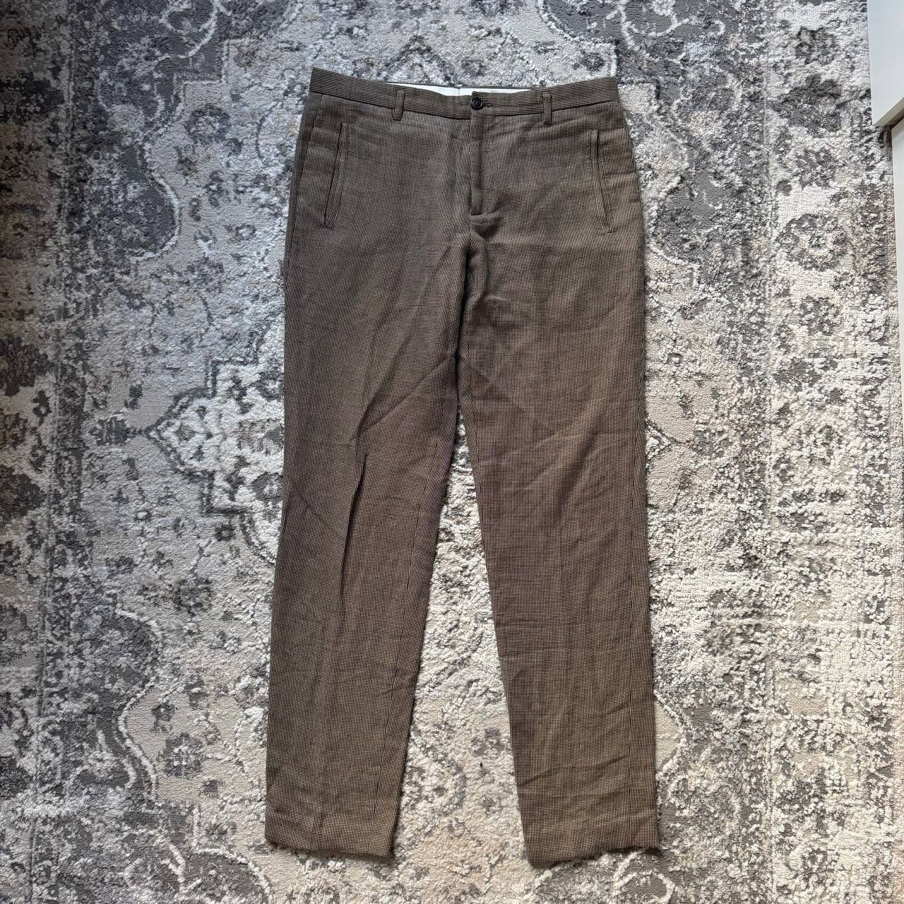 A.P.C. A.P.C. Paris New Standard Linen Brown Straight Pants Size US 34 / EU 50 - 1 Thumbnail