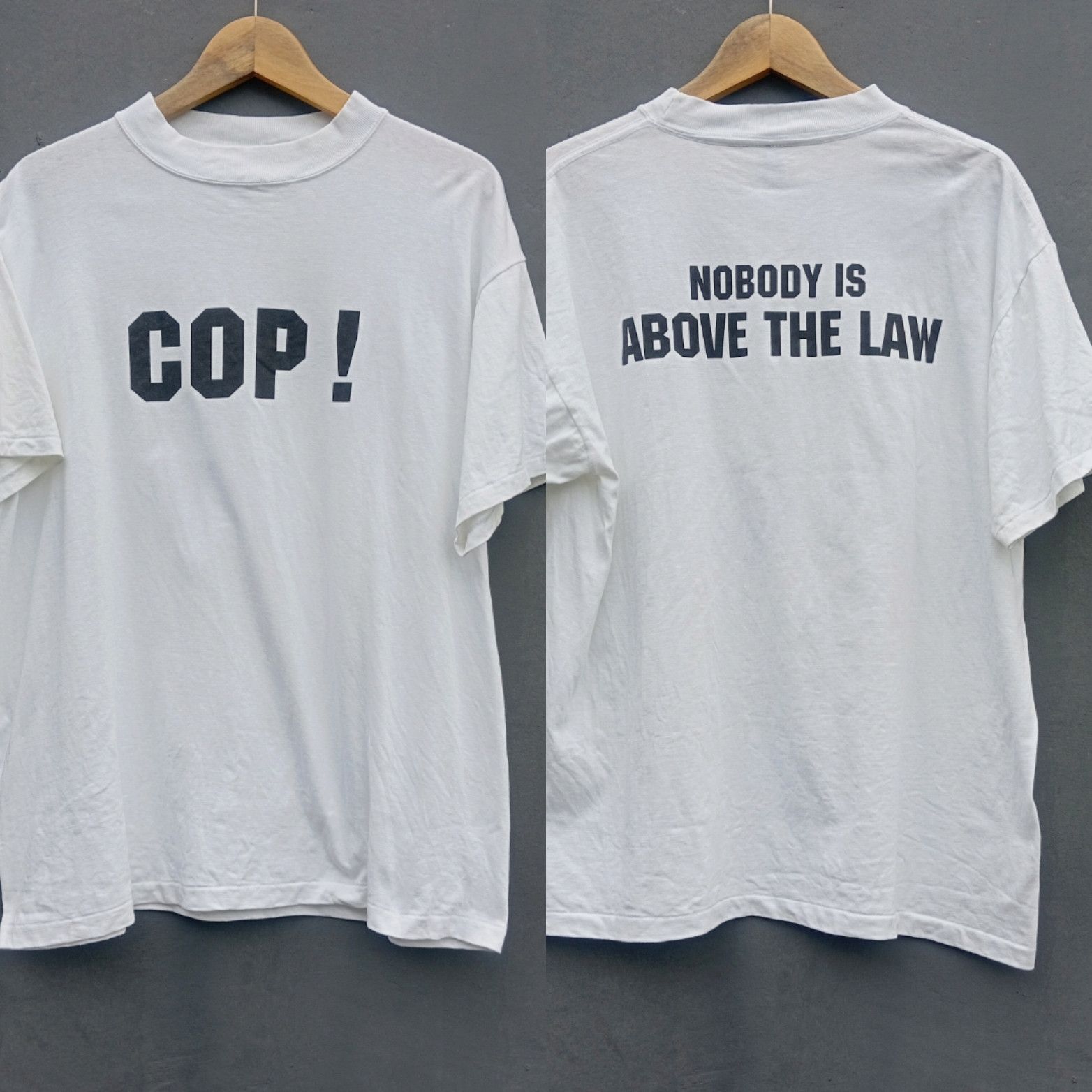 Other Vintage COP police t shirt Size US L / EU 52-54 / 3 - 1 Thumbnail