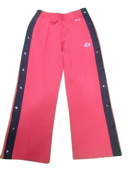 Japanese Brand × Vintage VINTAGE BASKETBALL WEAR HOOPSTARSAKAI TRACKPANTS SIDE BUTTON Size US 34 / EU 50 - 1 Thumbnail