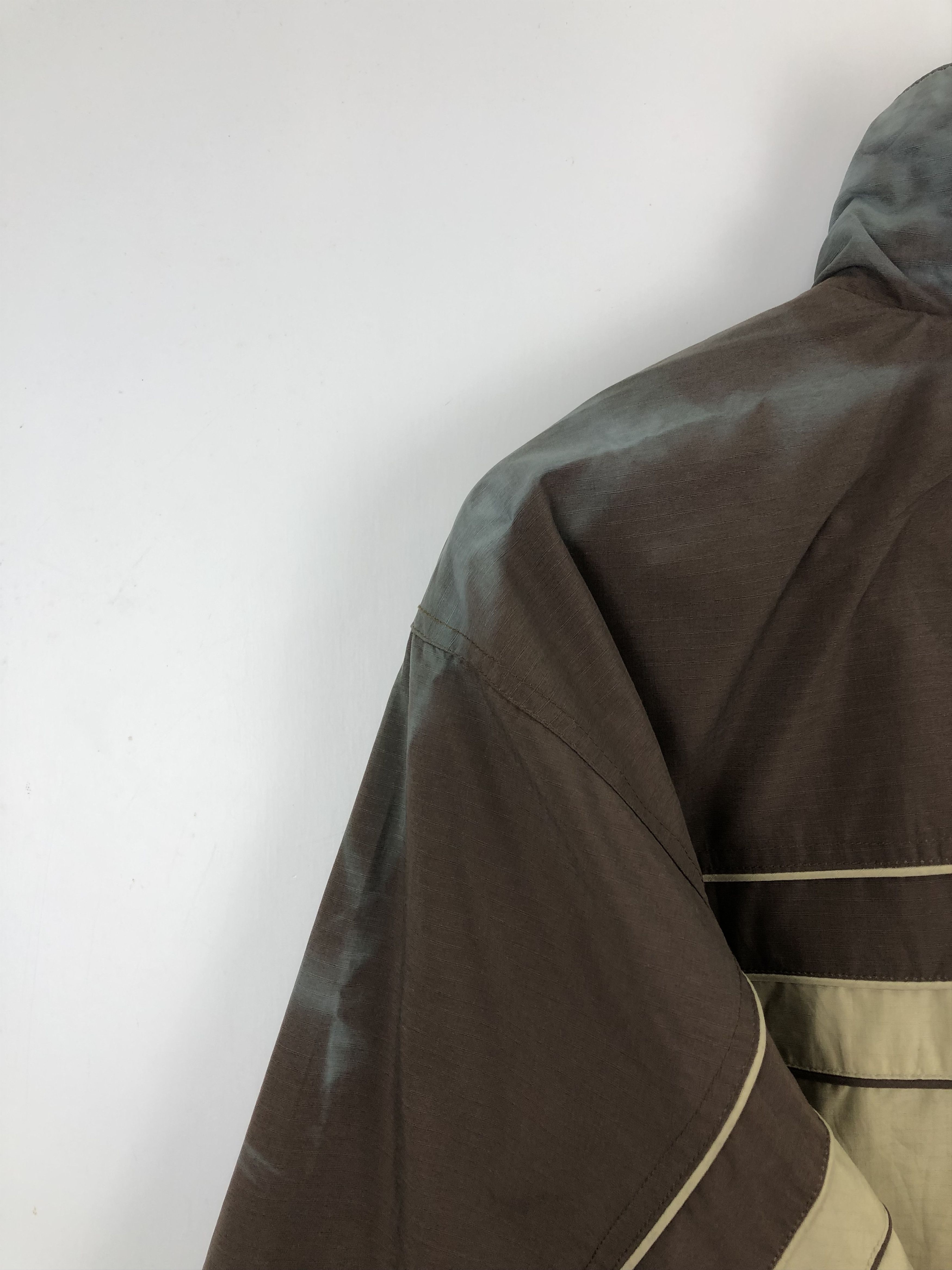 O'Neill Vintage 90s Oneill Zipper Jacket Striped Windbreaker J0775 Size US M / EU 48-50 / 2 - 11 Thumbnail