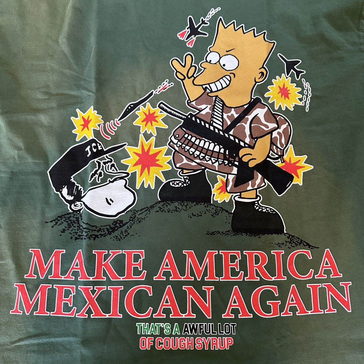 Awful Lot of Cough Syrup awful lot of cough syrup make america mexican again tee M Size US M / EU 48-50 / 2 - 2 Thumbnail