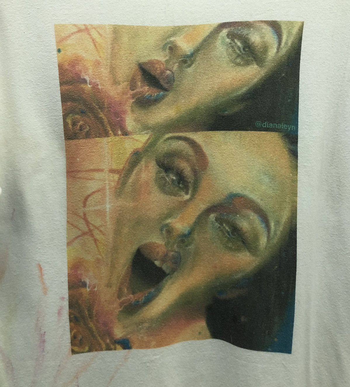 Vintage Vintage Prinstar Dianaleyn T-Shirt Size US L / EU 52-54 / 3 - 3 Thumbnail