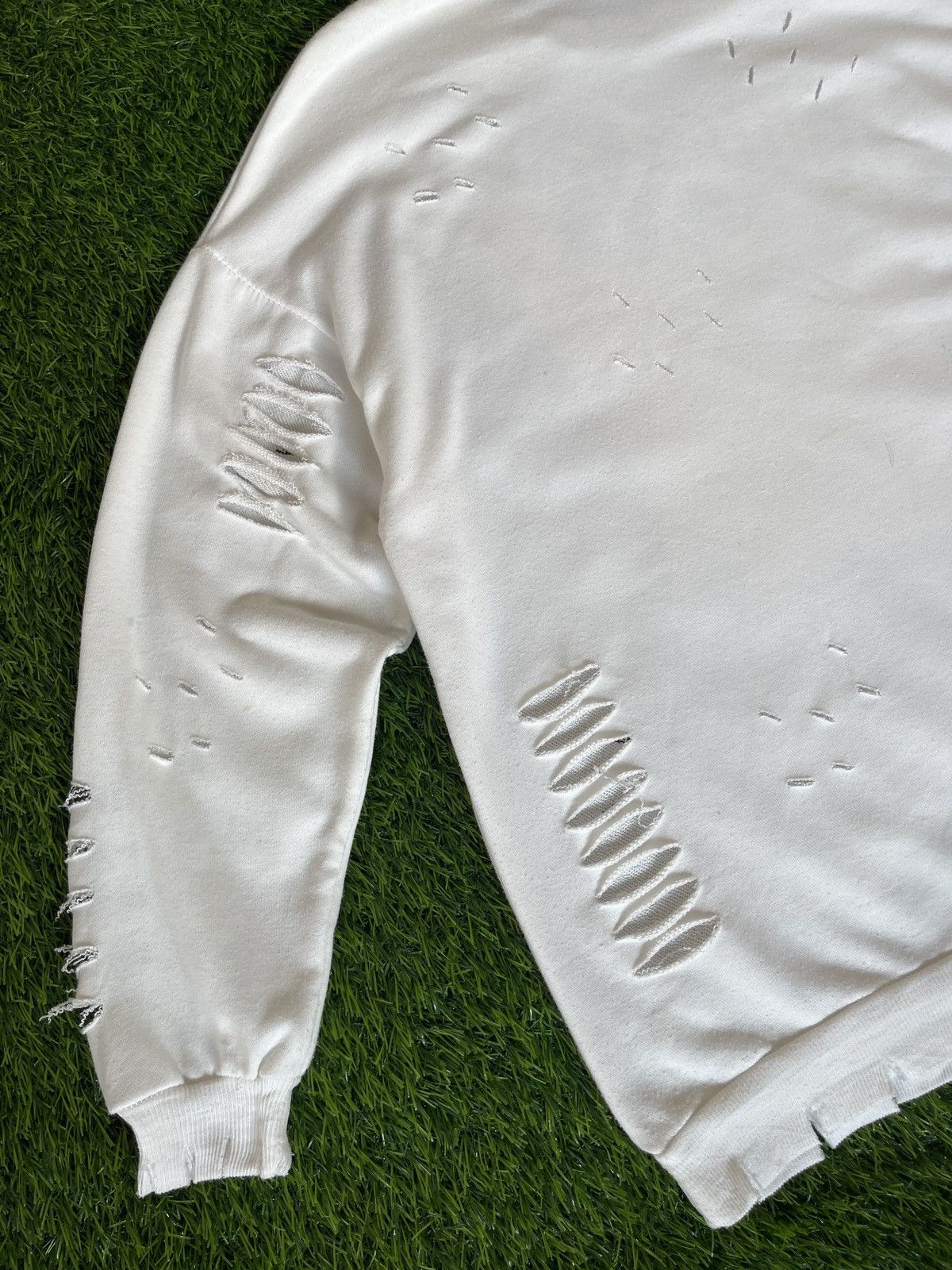 The Rolling Stones Rarest Vintage 90s🔥The Rolling Stone🔥Thrashed Sweatshirt Size US XL / EU 56 / 4 - 16 Thumbnail