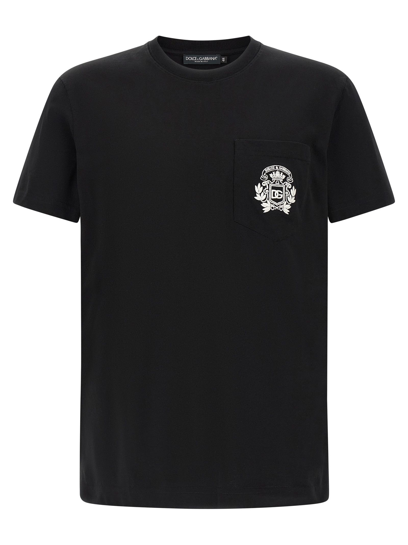 'DG' embroidered T-shirt
