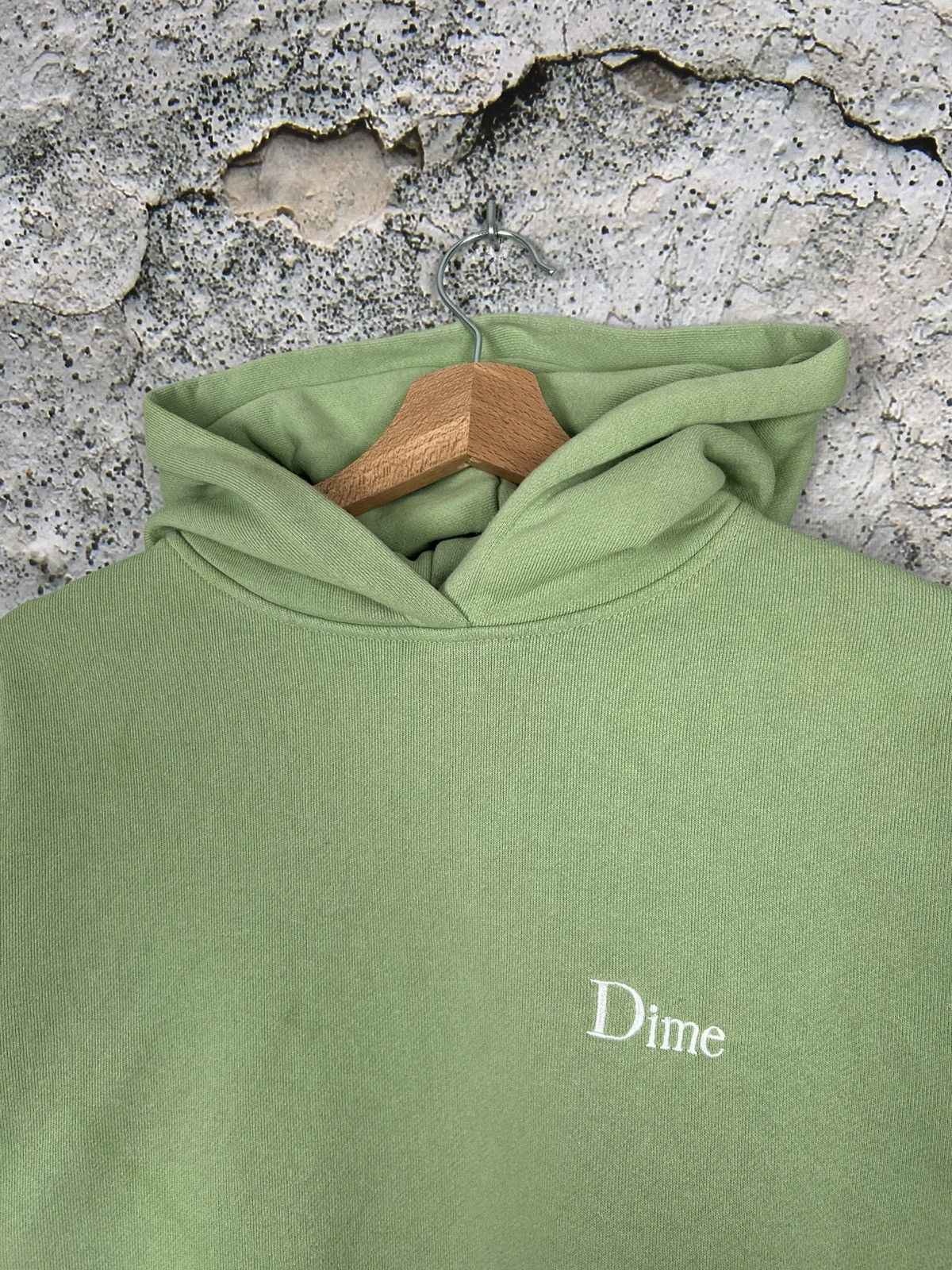 Dime Dime Skateboards Green Hoodie Baggy Streetwear Boxy Fit | Grailed