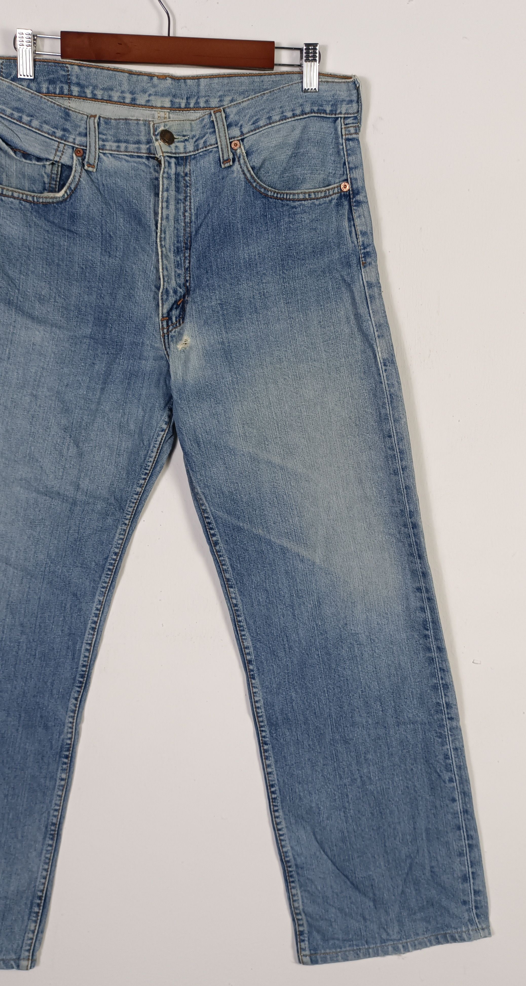 Levi's Vintage💥Levi's 512 ditressed Jeans Size US 38 / EU 54 - 2 Thumbnail