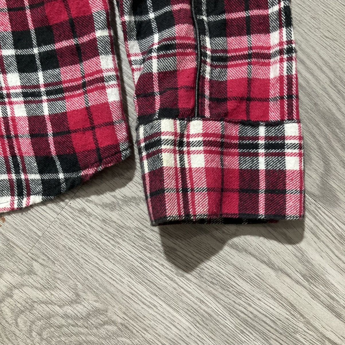 In The Attic 2000s In The Attic Plaid Flanel Button Shirt Punk Lgb Style Size US M / EU 48-50 / 2 - 9 Thumbnail