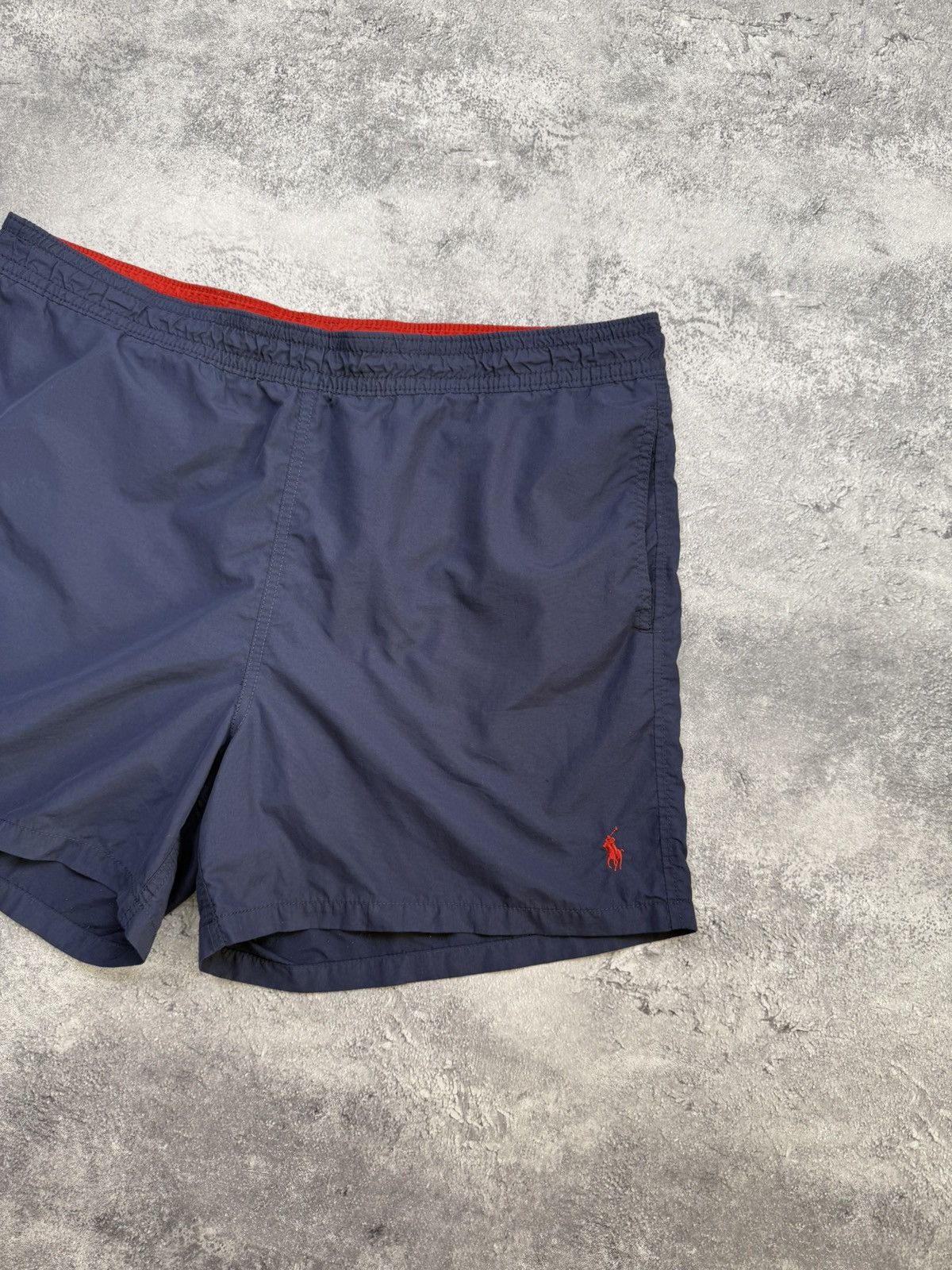 Polo Ralph Lauren Vintage Polo Ralph Lauren Nylon Swimming Shorts Y2K Size US 34 / EU 50 - 4 Thumbnail
