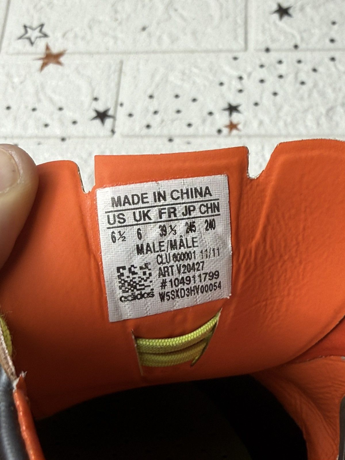 Adidas Adidas Adizero F50 XTRX SG Phantom US6.5 UK6 EUR39 Size US 6.5 / EU 39-40 - 15 Thumbnail